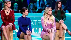 Las chicas se reencuentran en plató 