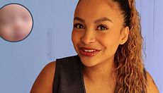 Mayeli muestra la cara de su hija