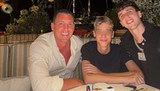 Gigi D’Alessio, la foto dei tre figli Claudio, Luca e Andrea