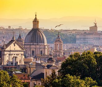 Roma: uno sguardo dal cielo