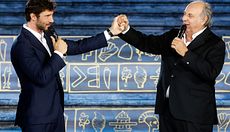 Gerry Scotti e Stefano De Martino insieme sul palco