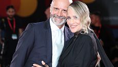 Heather Parisi, il red carpet a Venezia con il marito Umberto Maria