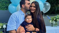 Ignazio Boschetto de Il Volo festeggia il primo compleanno del figlio Gabriele