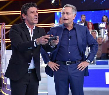 Con Paolo Bonolis e Luca Laurenti