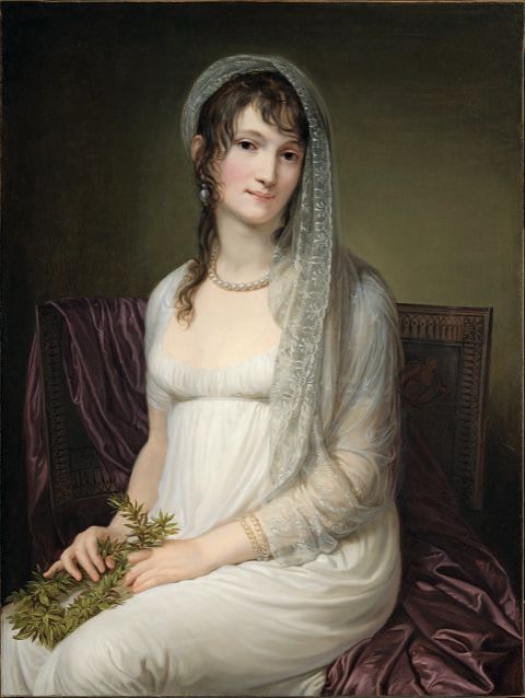 Andrea Appiani, Ritratto di Francesca Lechi, 1803 olio su tela 98,5 x 74,5 cm Milano, Fondazione Trivulzio