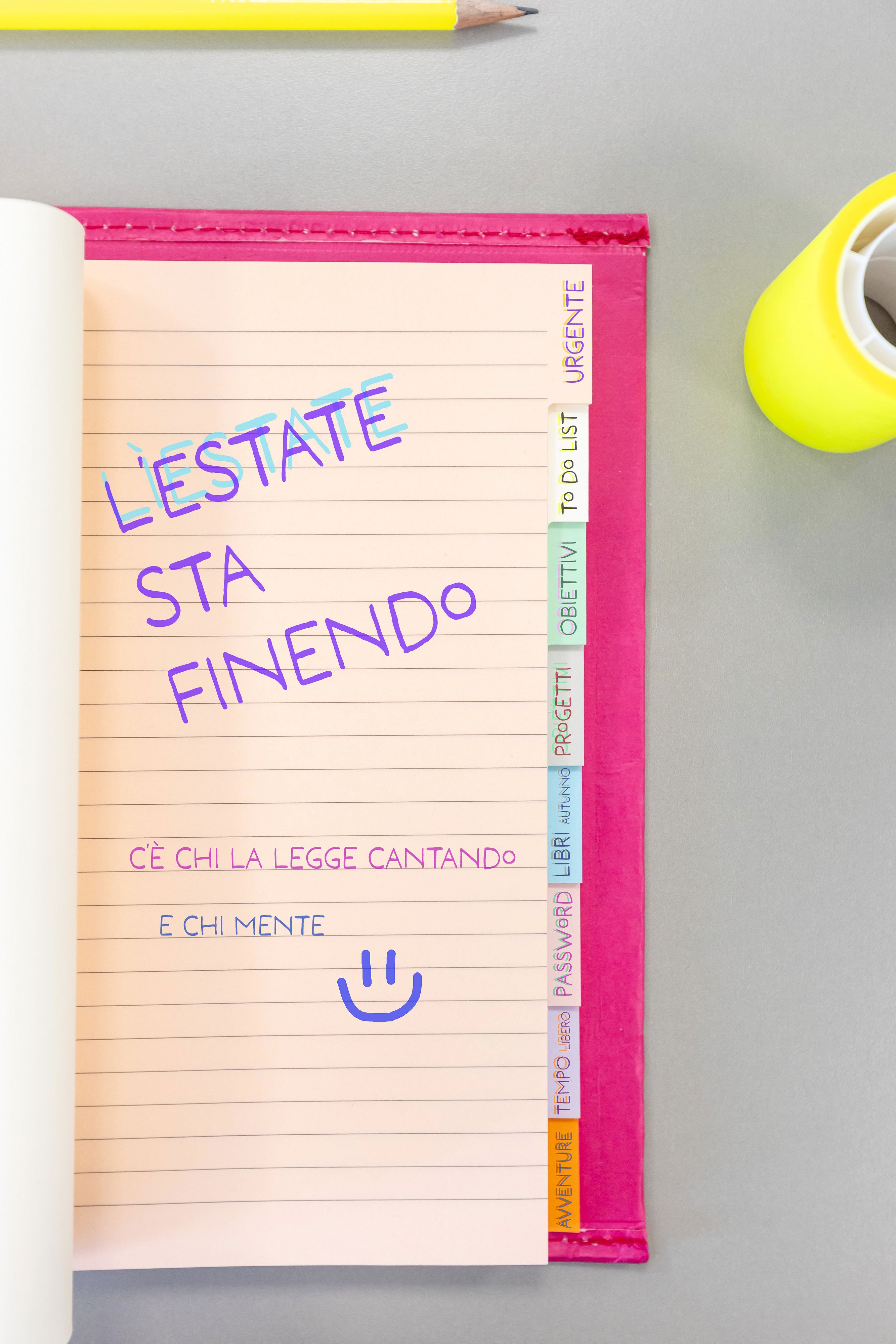 Interno di un blocco notte con divisoria; Kartos - Credits: Press Office
