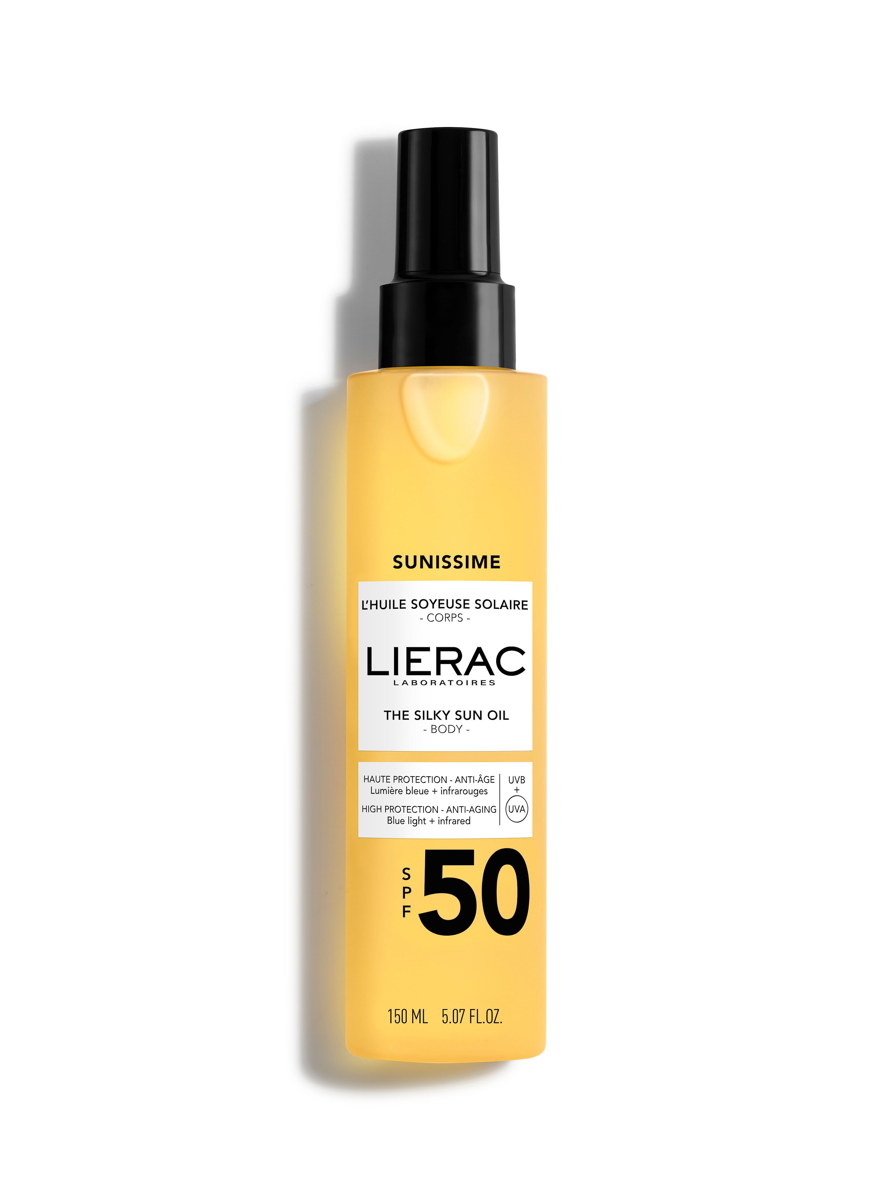 Lierac, Sunissime: Olio Solare Setoso SPF 50 - Credit: Courtesy of Press Office