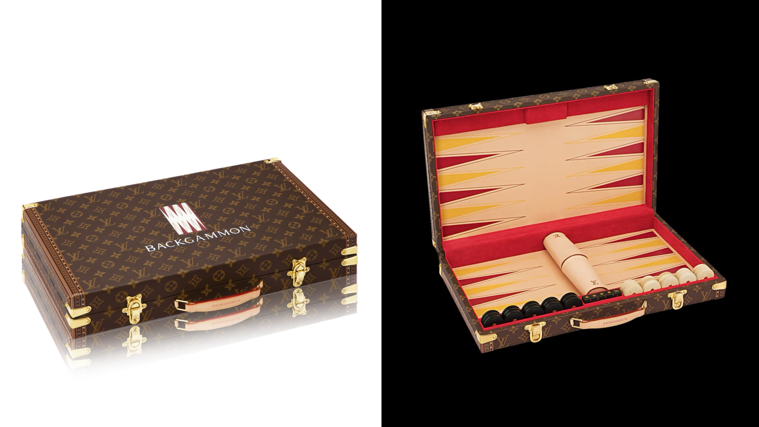 Valigetta da backgammon; Louis Vuitton
