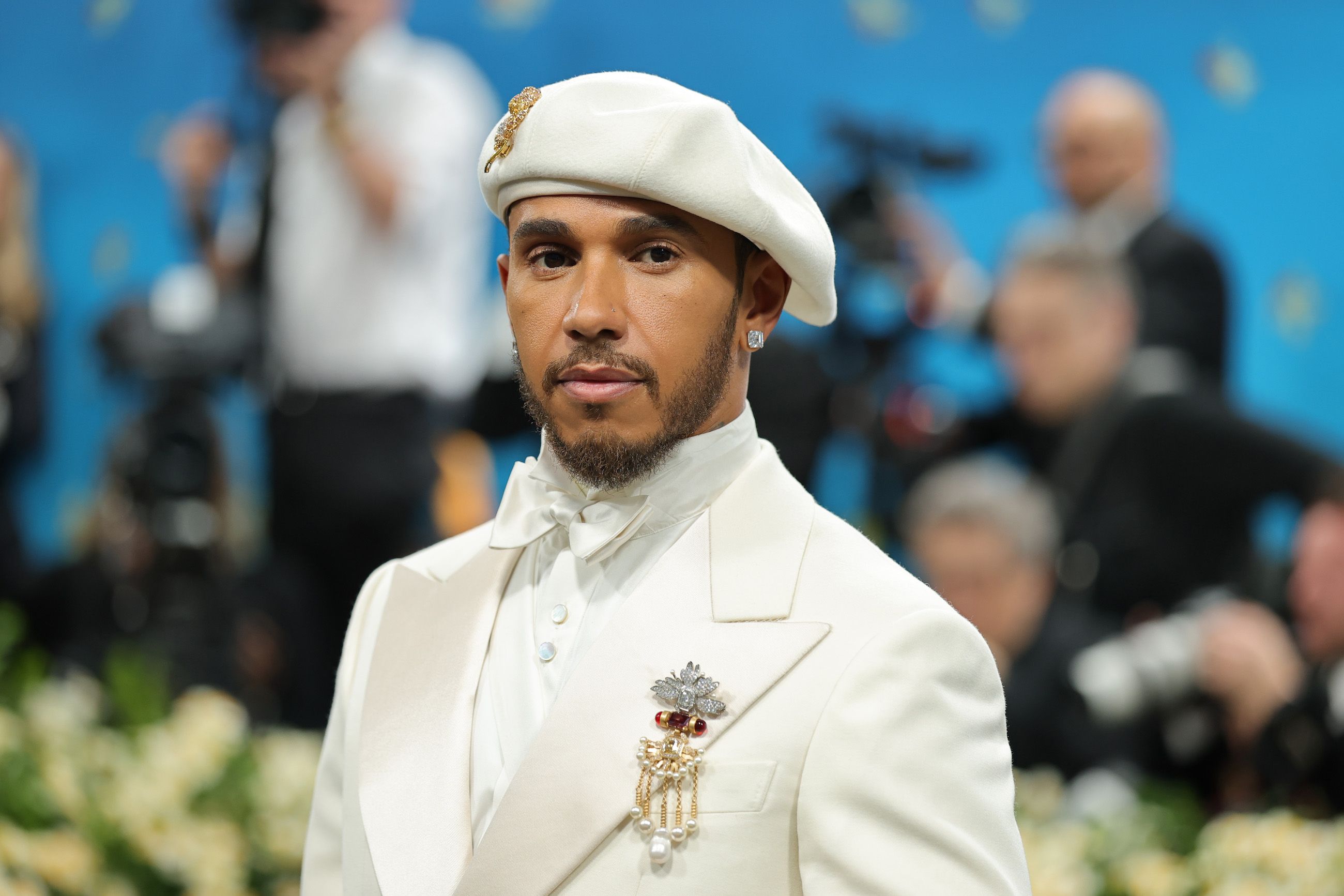 Lewis Hamilton in Briony Raymond