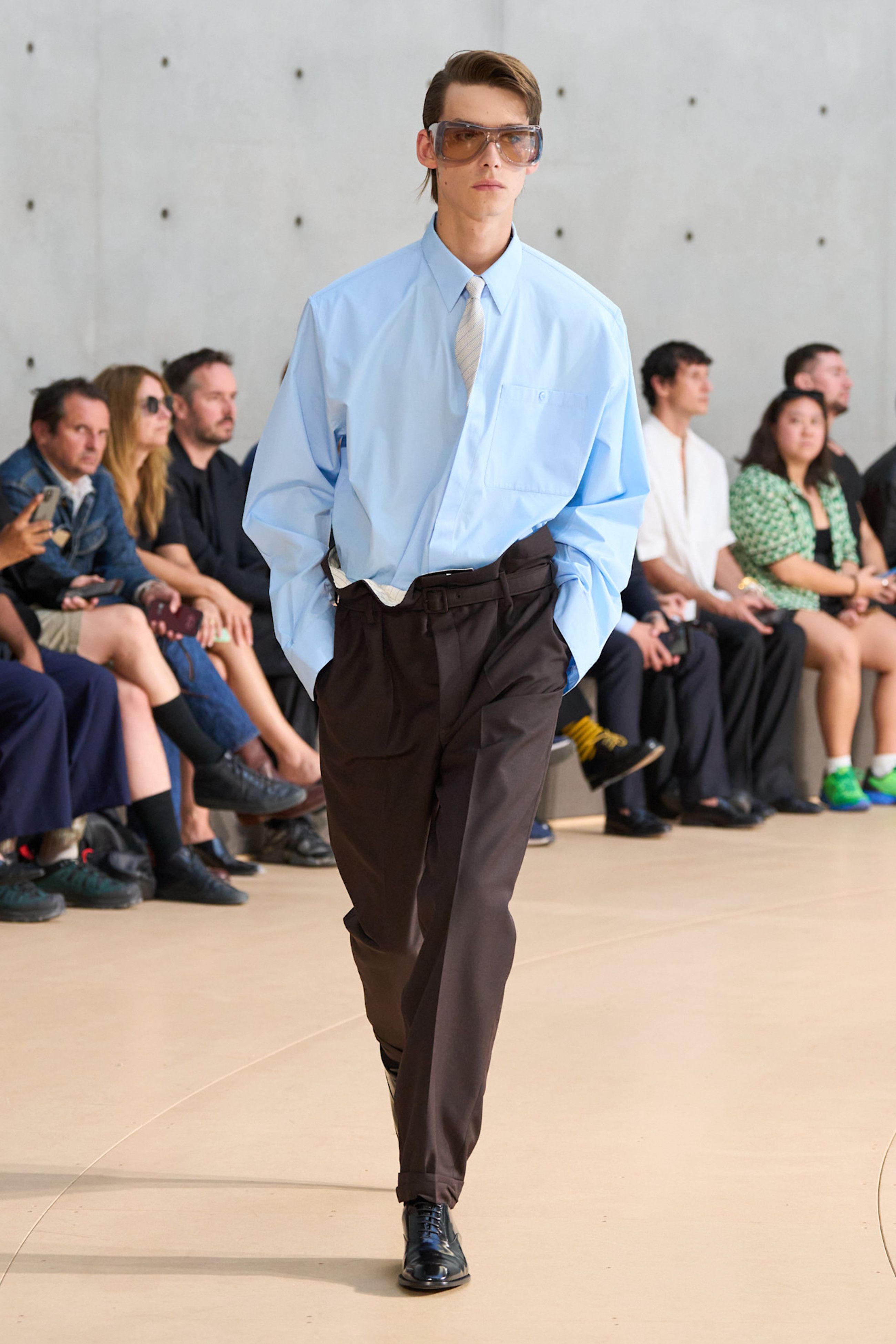 Yves Saint Laurent SS26 Menswear – Credit Launchmentrics
