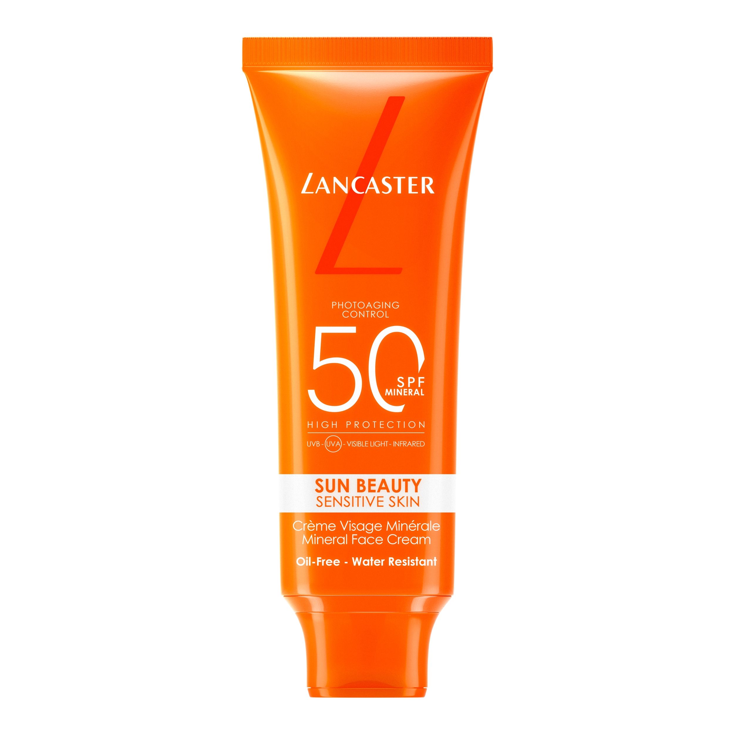 Lancaster, Sun Beauty Sensitive Skin Mineral Face Cream SPF50 - Courtesy of Press Office