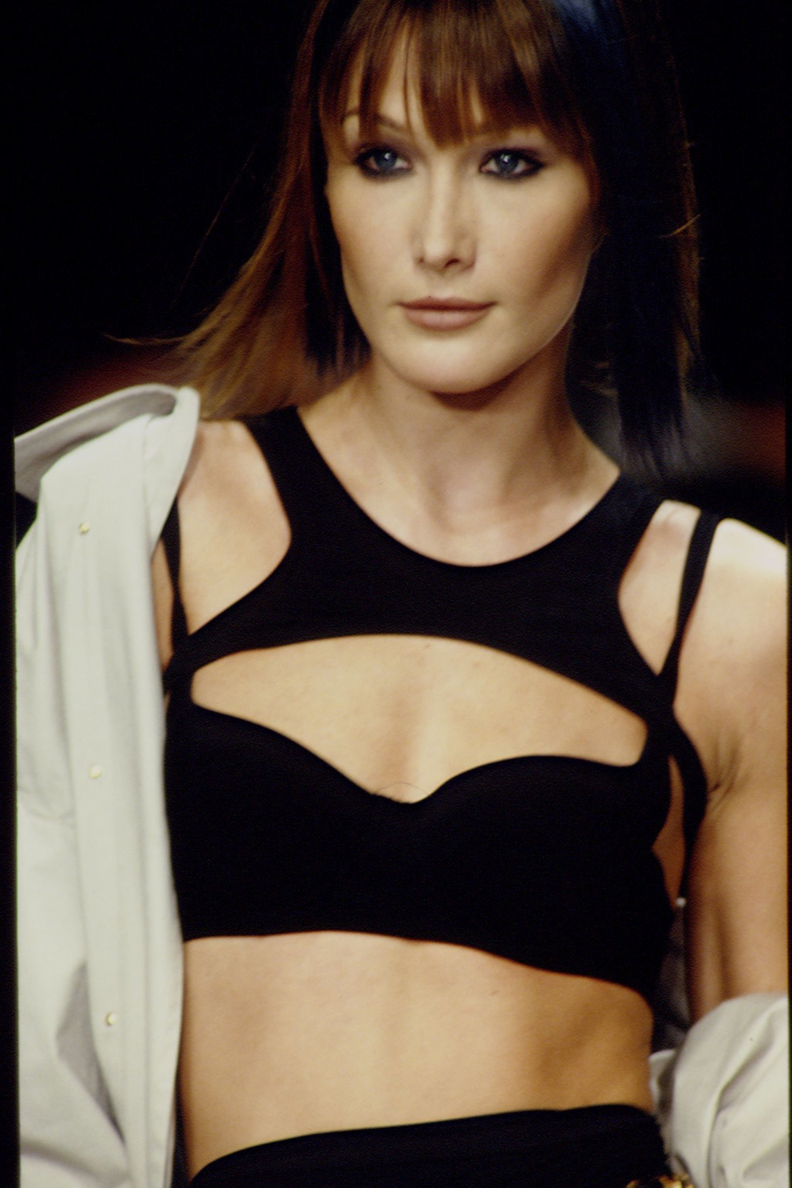 Carla Bruni, Chanel, 1993. Photo Credit Getty