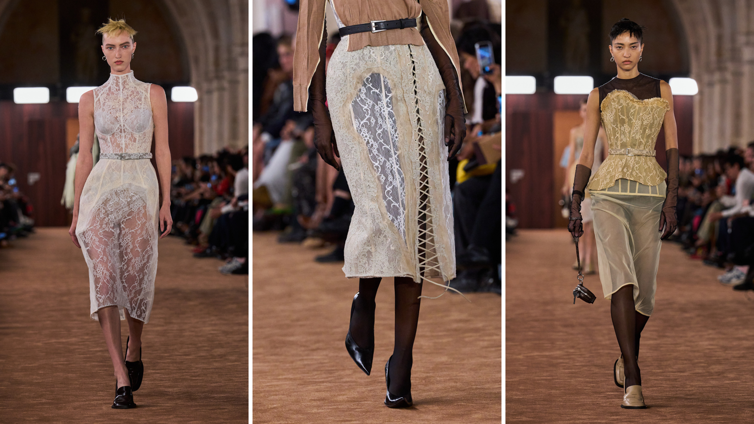 Dalla sfilata di Acne Studios SS26; Paris Fashion Week - Credits: Launchmetrics.com/Spotlight