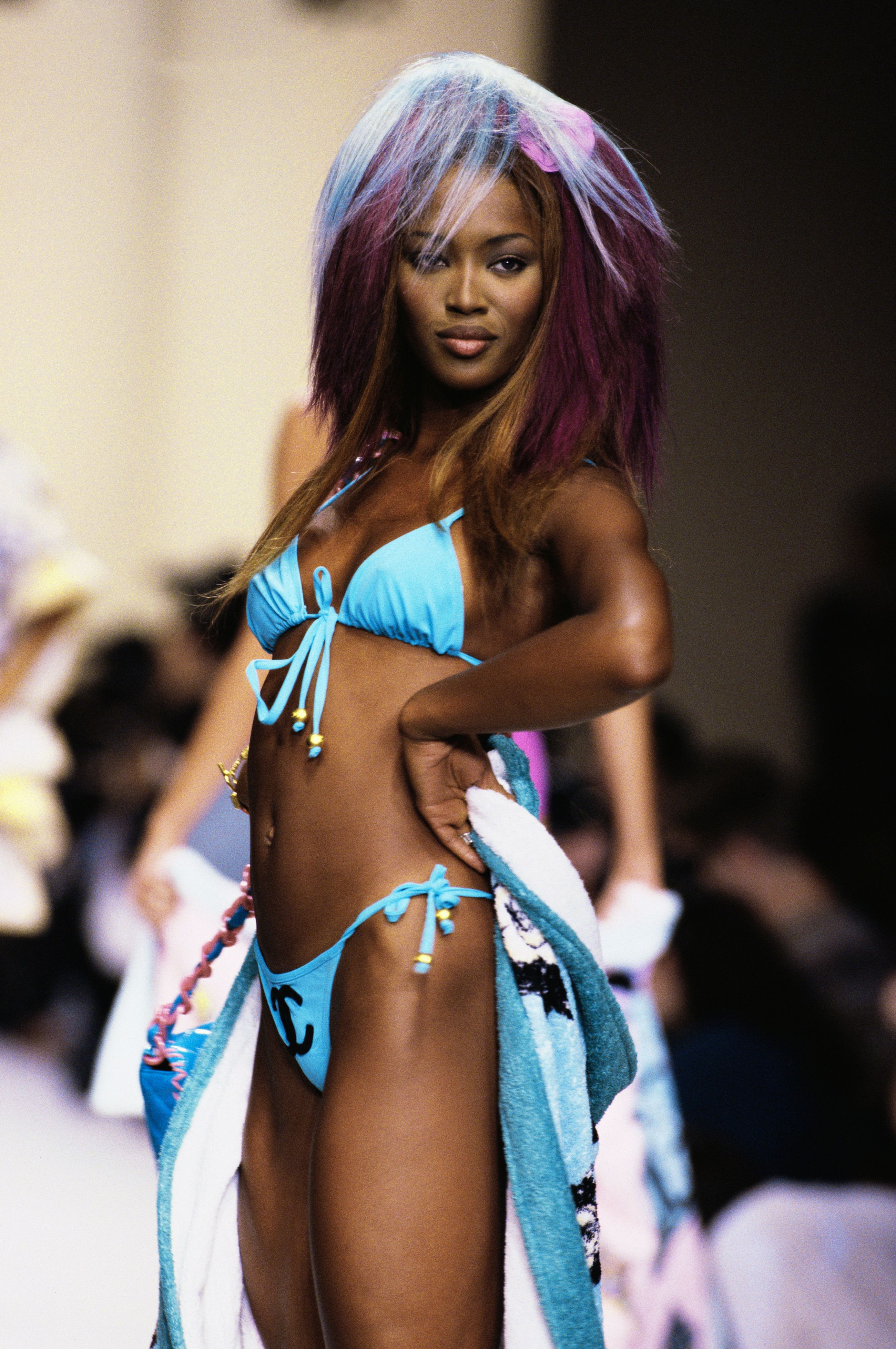 Naomi Campbell, Chanel, 1994. Photo Credit Getty