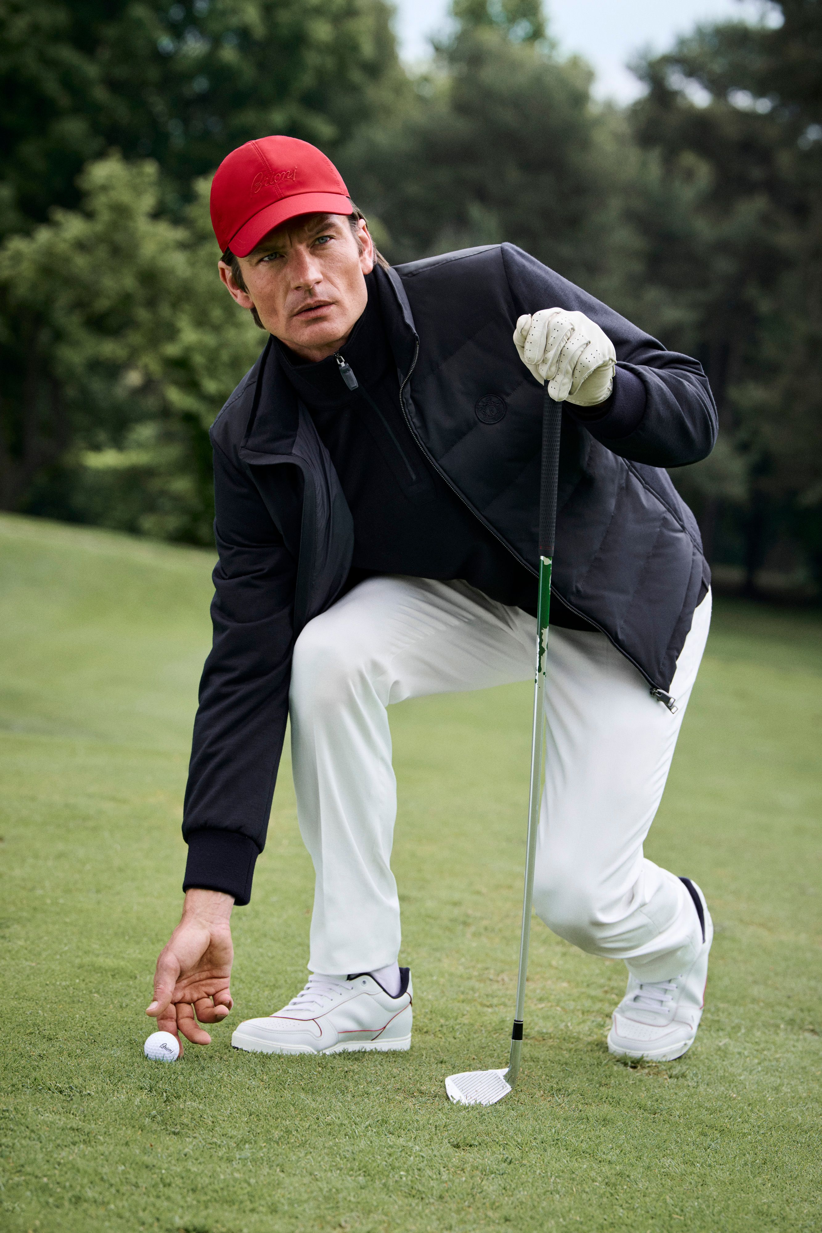 Brioni, Golf Capsule Collection FW 2526 - Credits: Courtesy Press Office