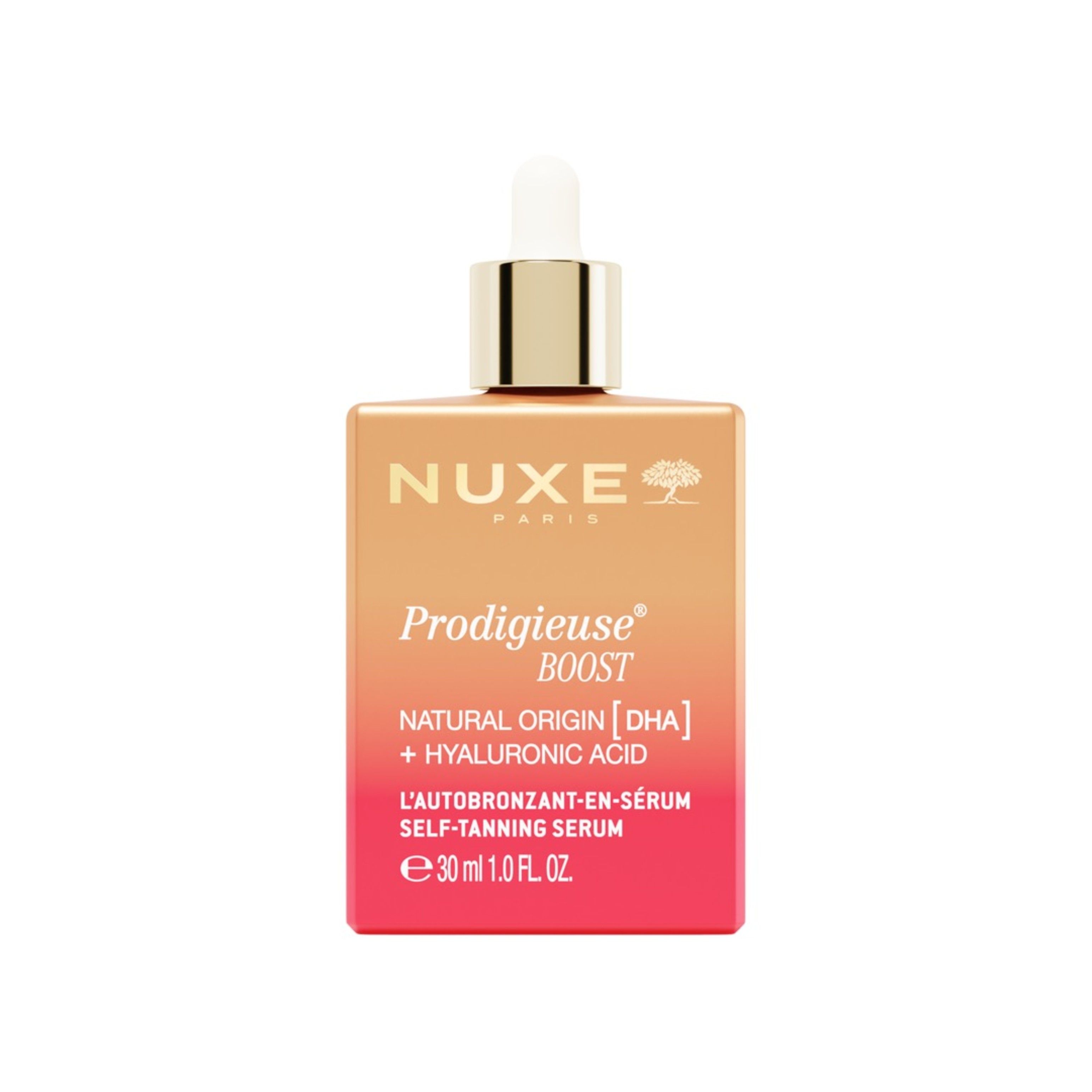 Nuxe, Prodigieuse Boost Self Tanning Serum - Credit: Courtesy press office
