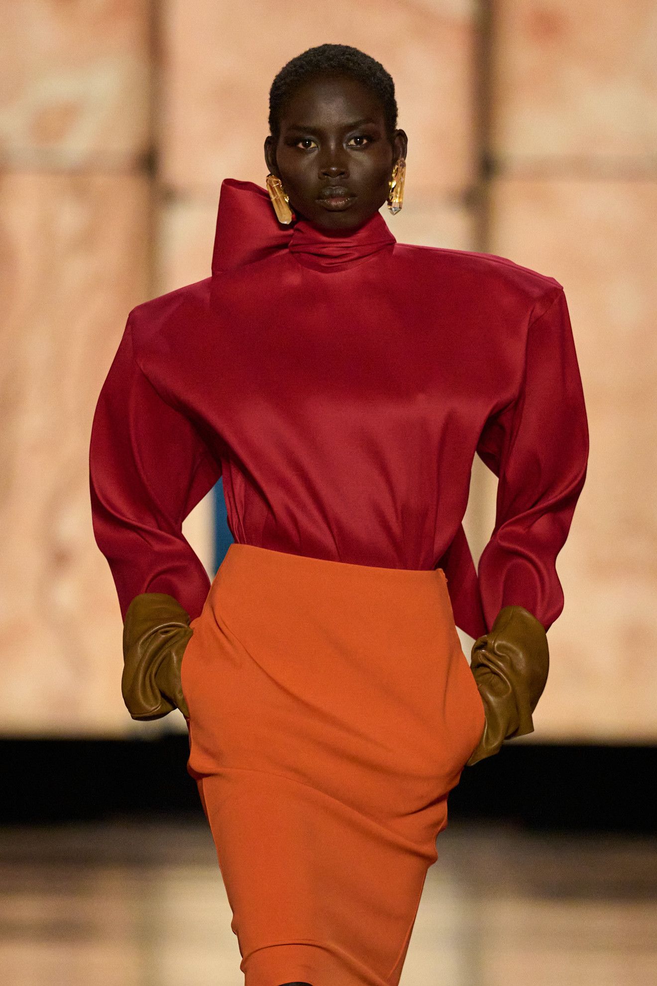 Saint Laurent FW25 - Credits Launchmetrics.com/Spotlight