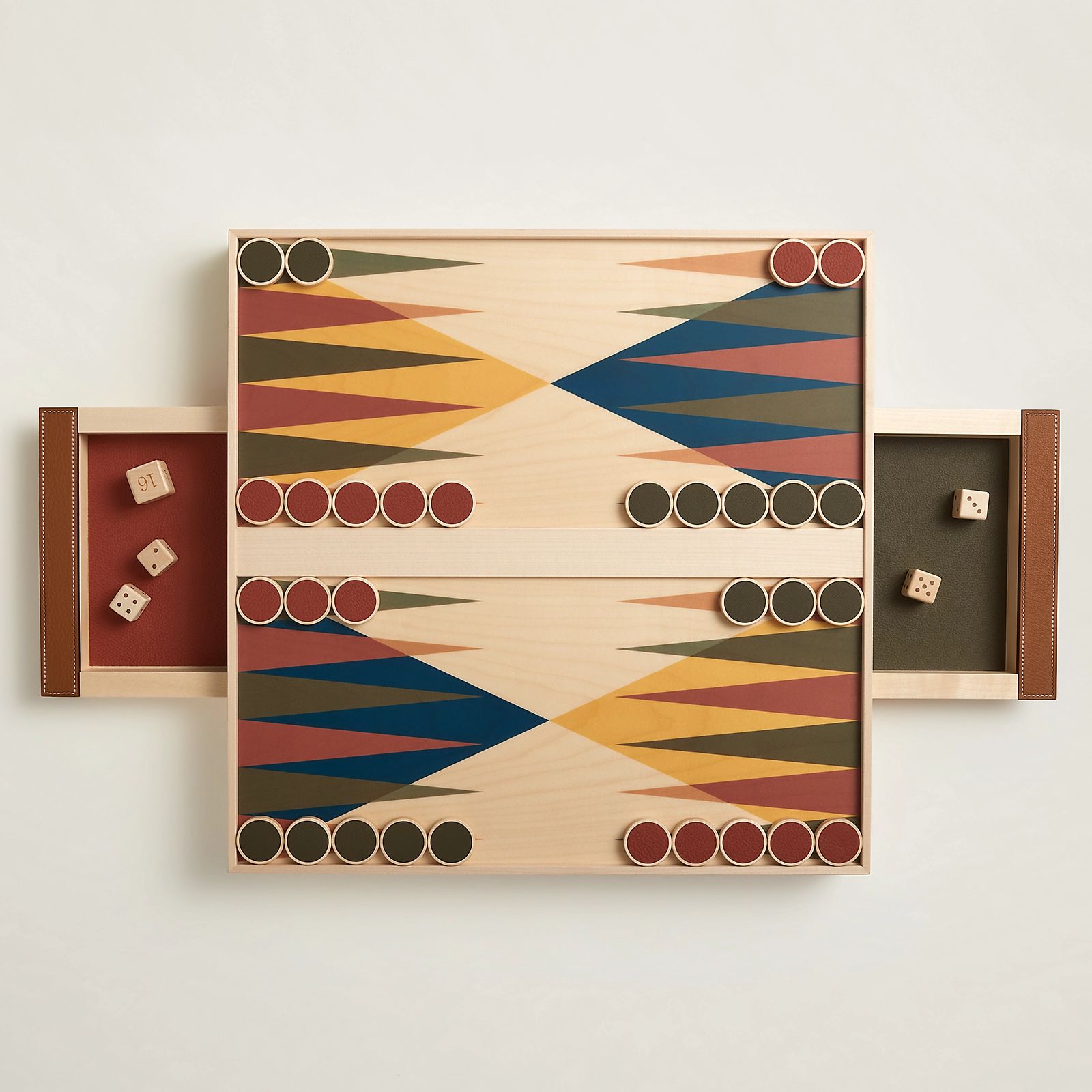 Set di backgammon Palio; Hermès - Credits: Press Office