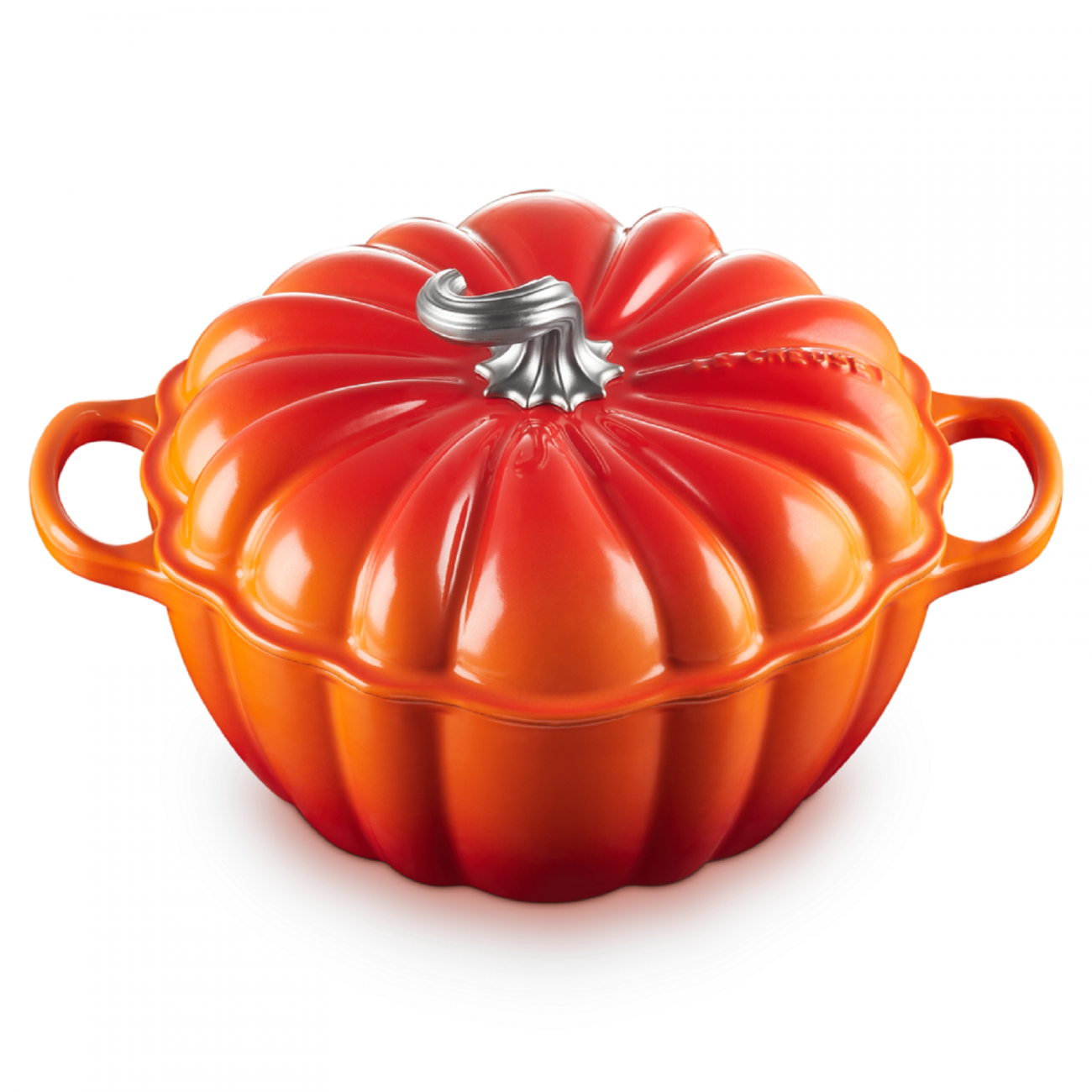 Firmato Le Creuset, il tegame basso Zucca in ghisa vetrificata
Courtesy Le Creuset