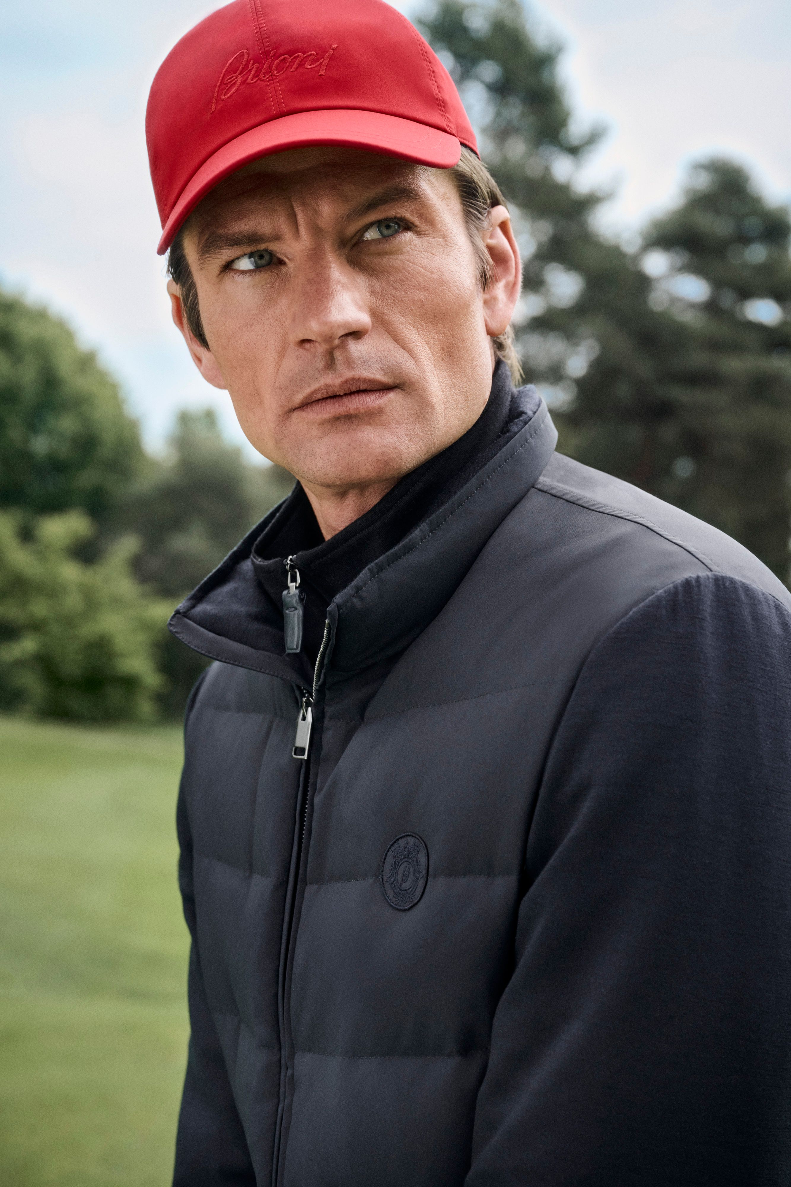 Brioni, Golf Capsule Collection FW 2526 - Credits: Courtesy Press Office