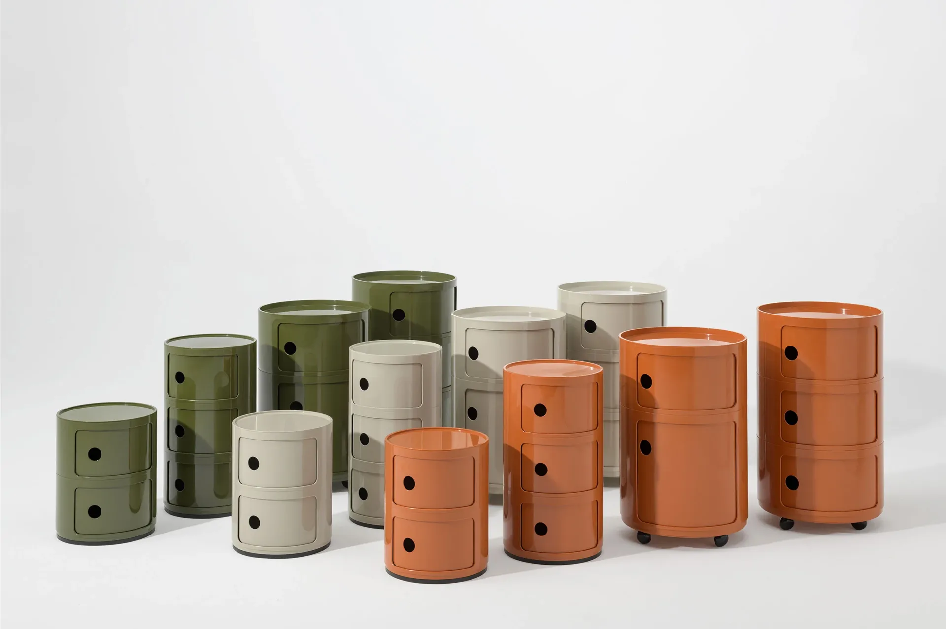 Componibili di Anna Castelli Ferrieri, Kartell - Courtesy Kartell