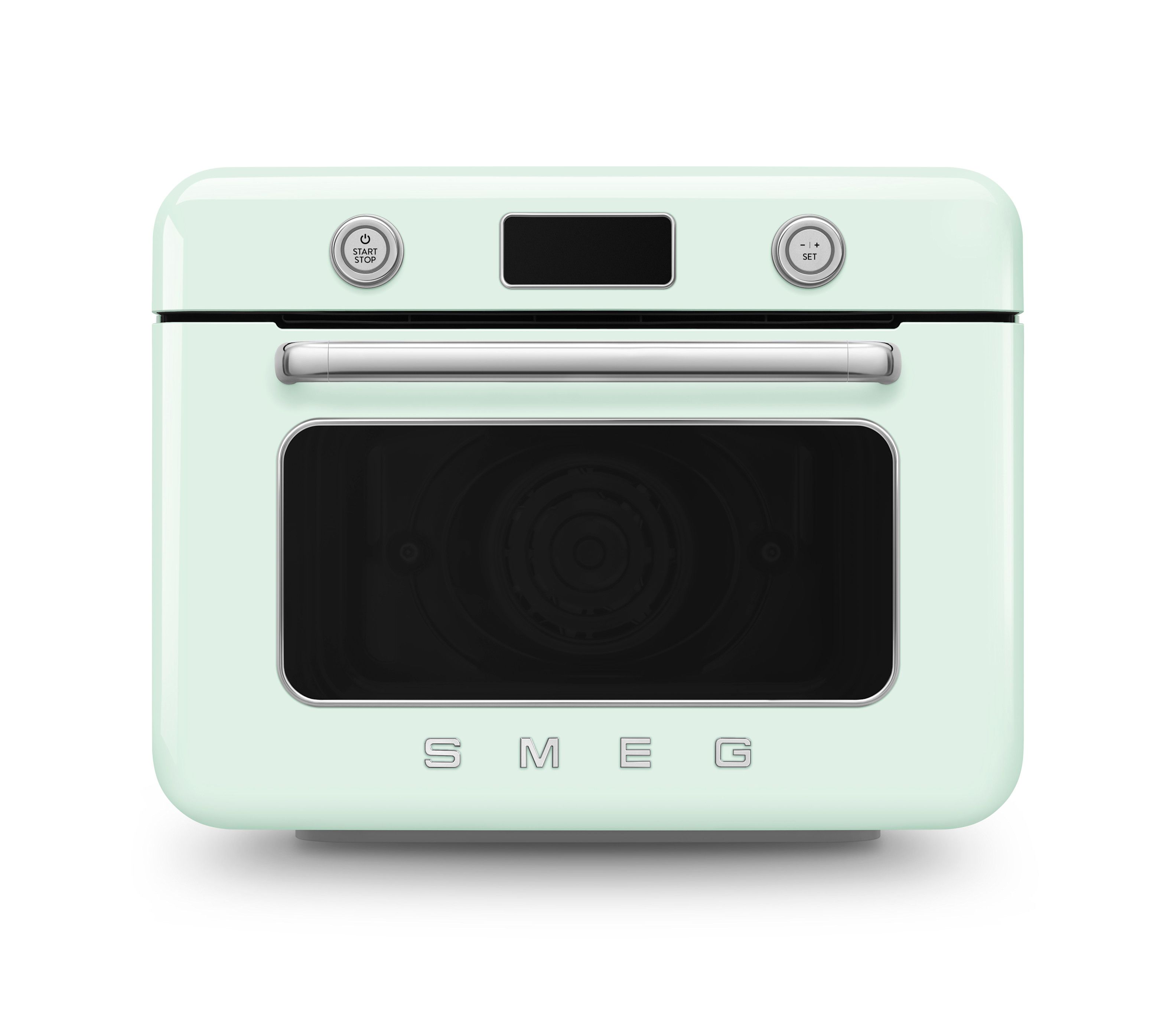 Forno combinato a vapore Smeg 50’s Style: design compatto d’ispirazione anni ’50 - Credit: Courtesy Press Office