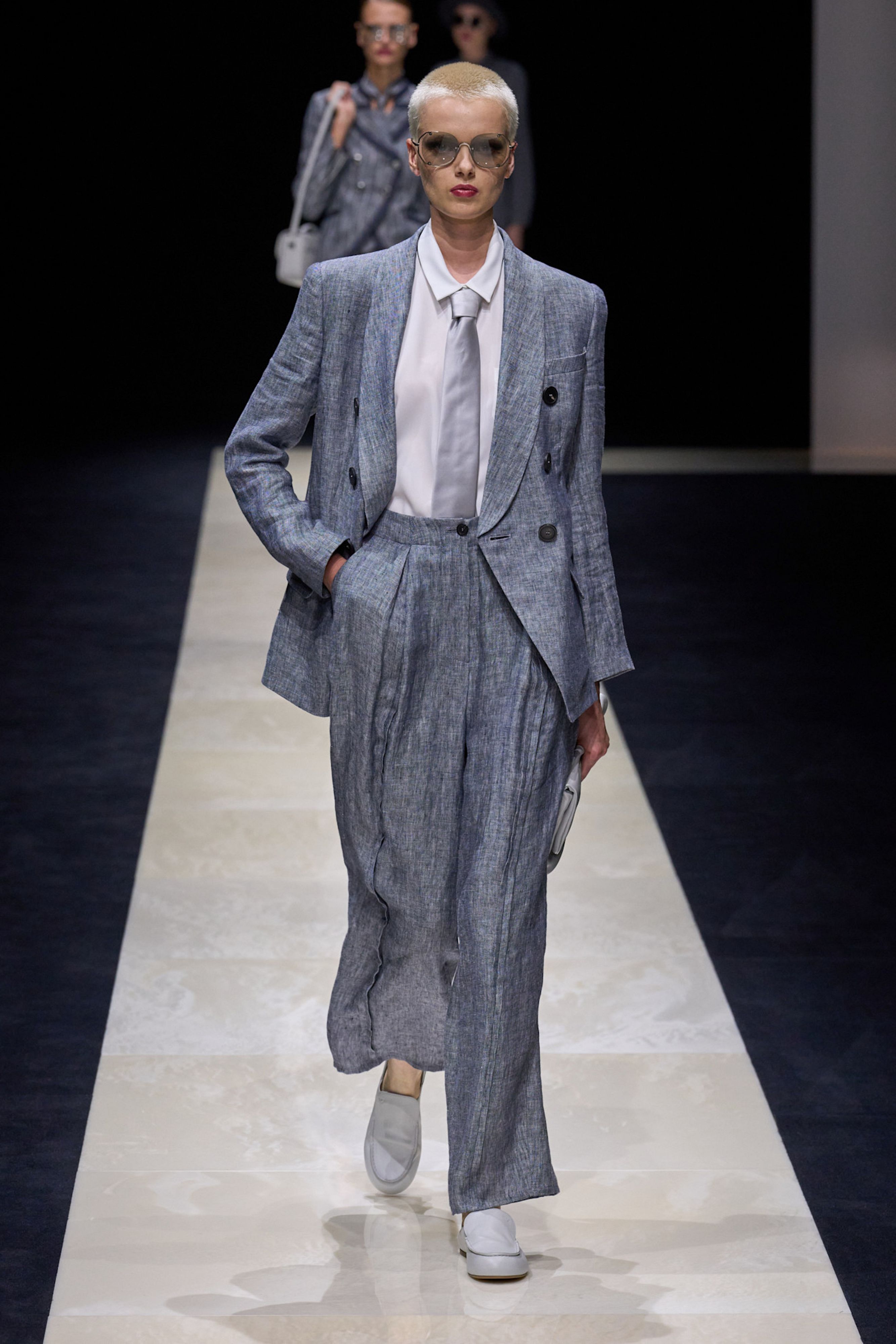 Emporio Armani SS25 - Credit: Launchmetrics.com/Spotlight