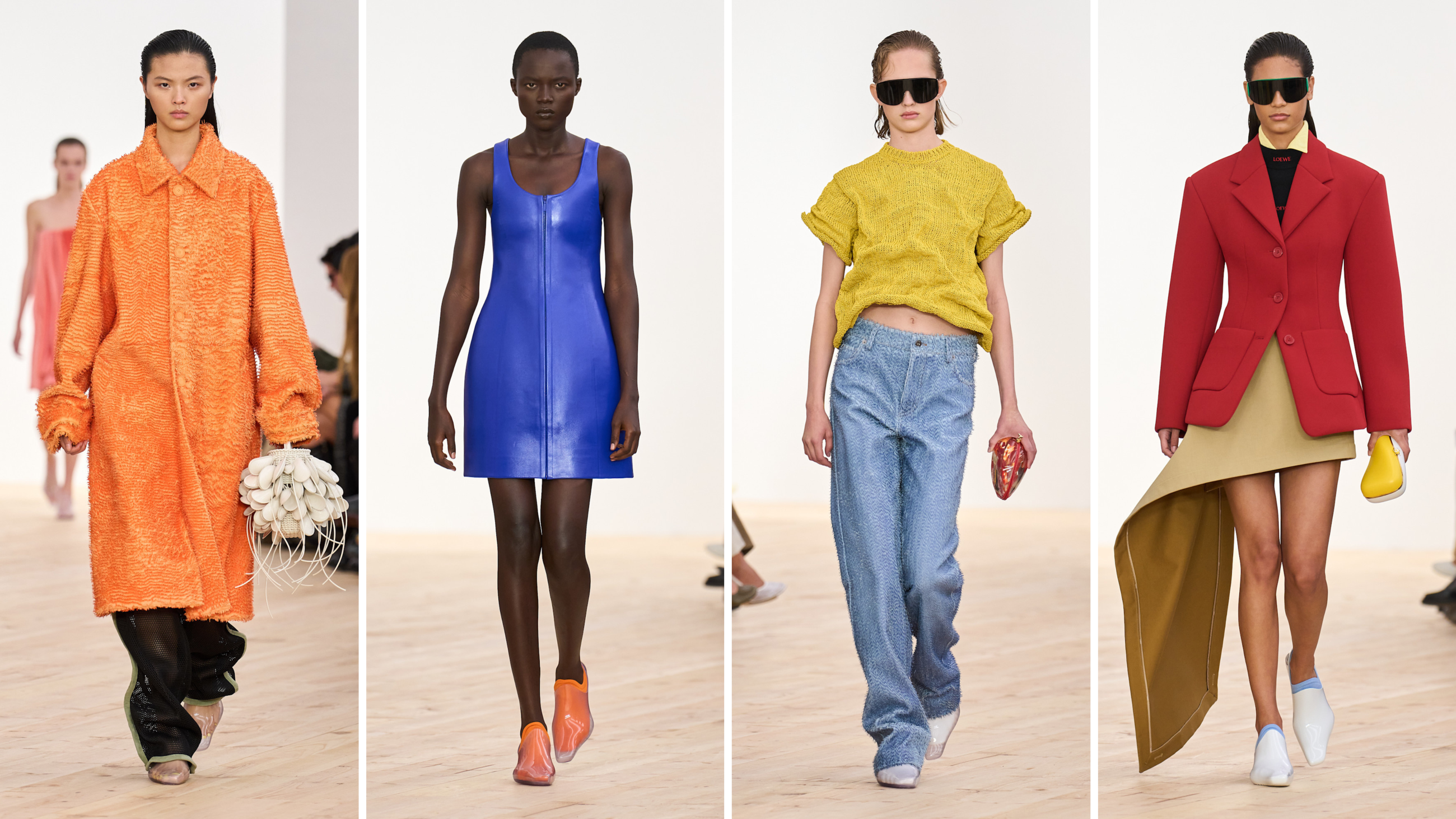 Dalla sfilata di Loewe SS26; Paris Fashion Week - Credits: Launchmetrics.com/Spotlight