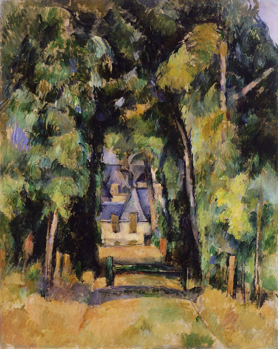 Paul Cezanne, Viale a Chantilly, 1888, olio su tela, cm 81,3 x 64,8, Toledo Museum of Art, dono di Mr. e Mrs. William E. Levis, inv. 1959.13 - Courtesy Press Office