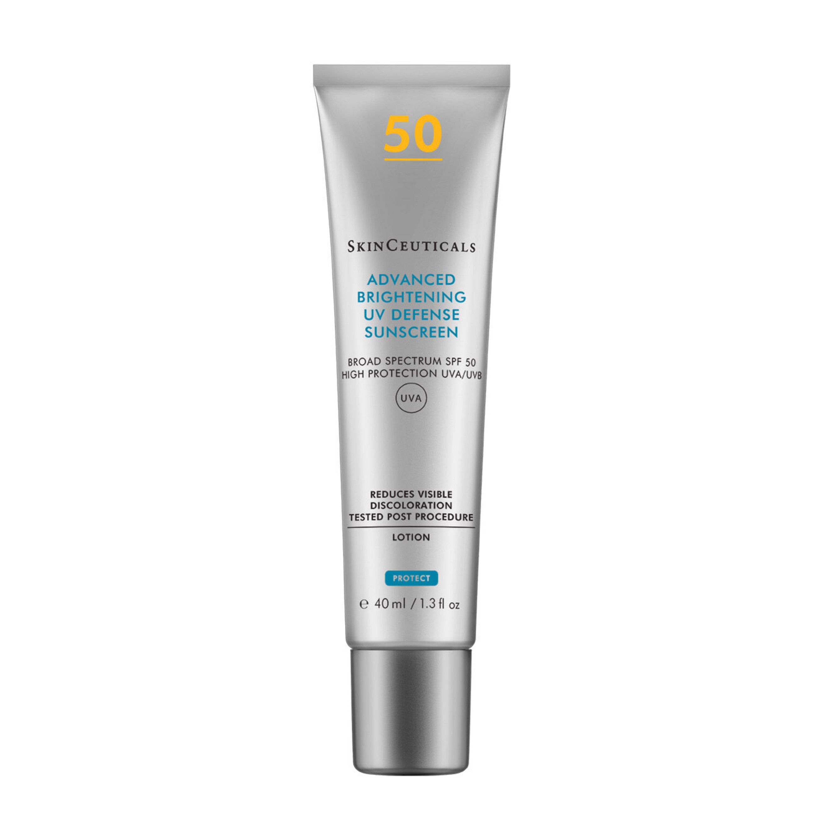 Skinceuticals, Advanced Brightening UV Defense Sunscreen SPF50
Courtesy press office