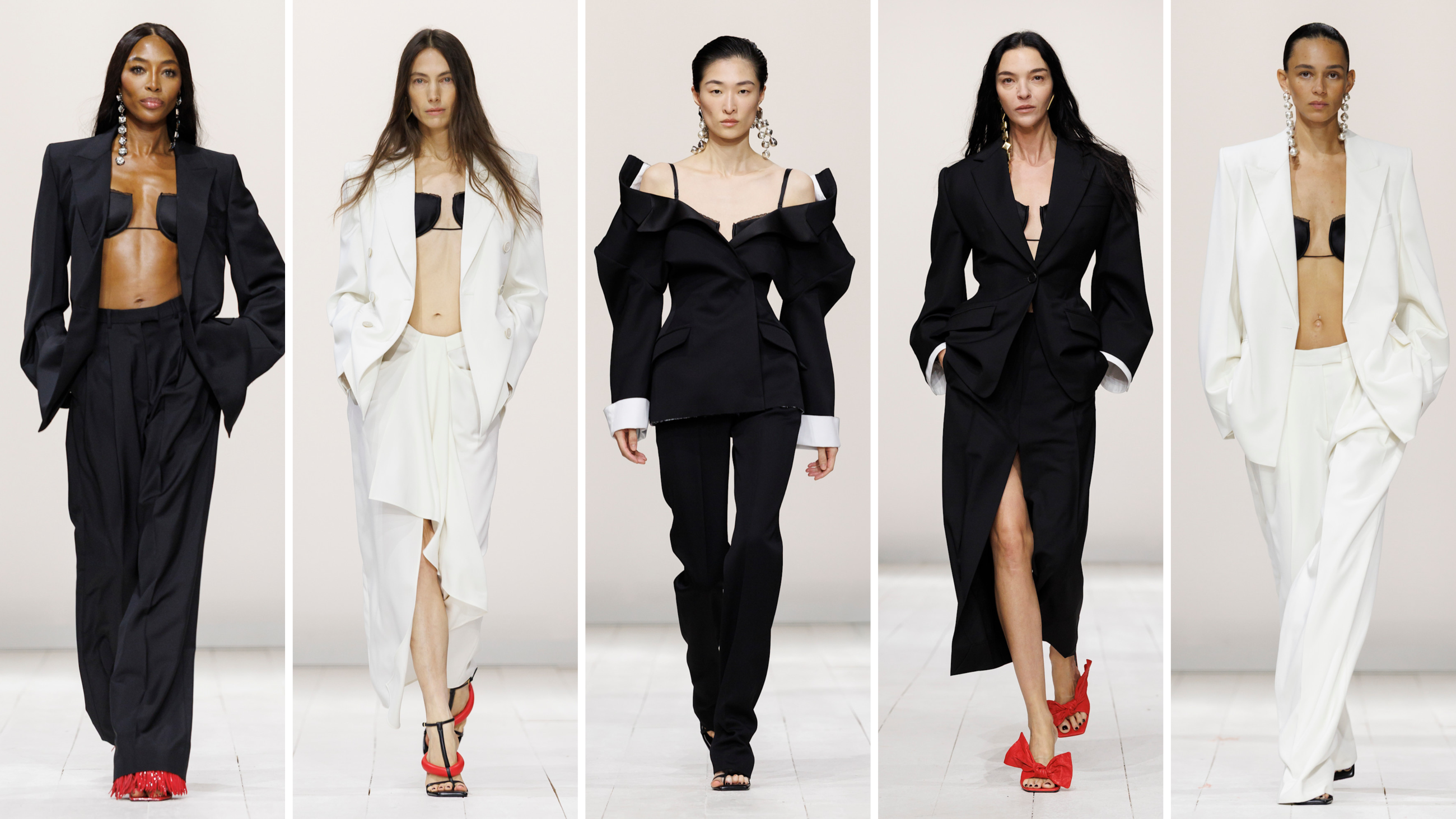 Dalla sfilata di Givenchy SS26; Paris Fashion Week - Credits: Launchmetrics.com/Spotlight