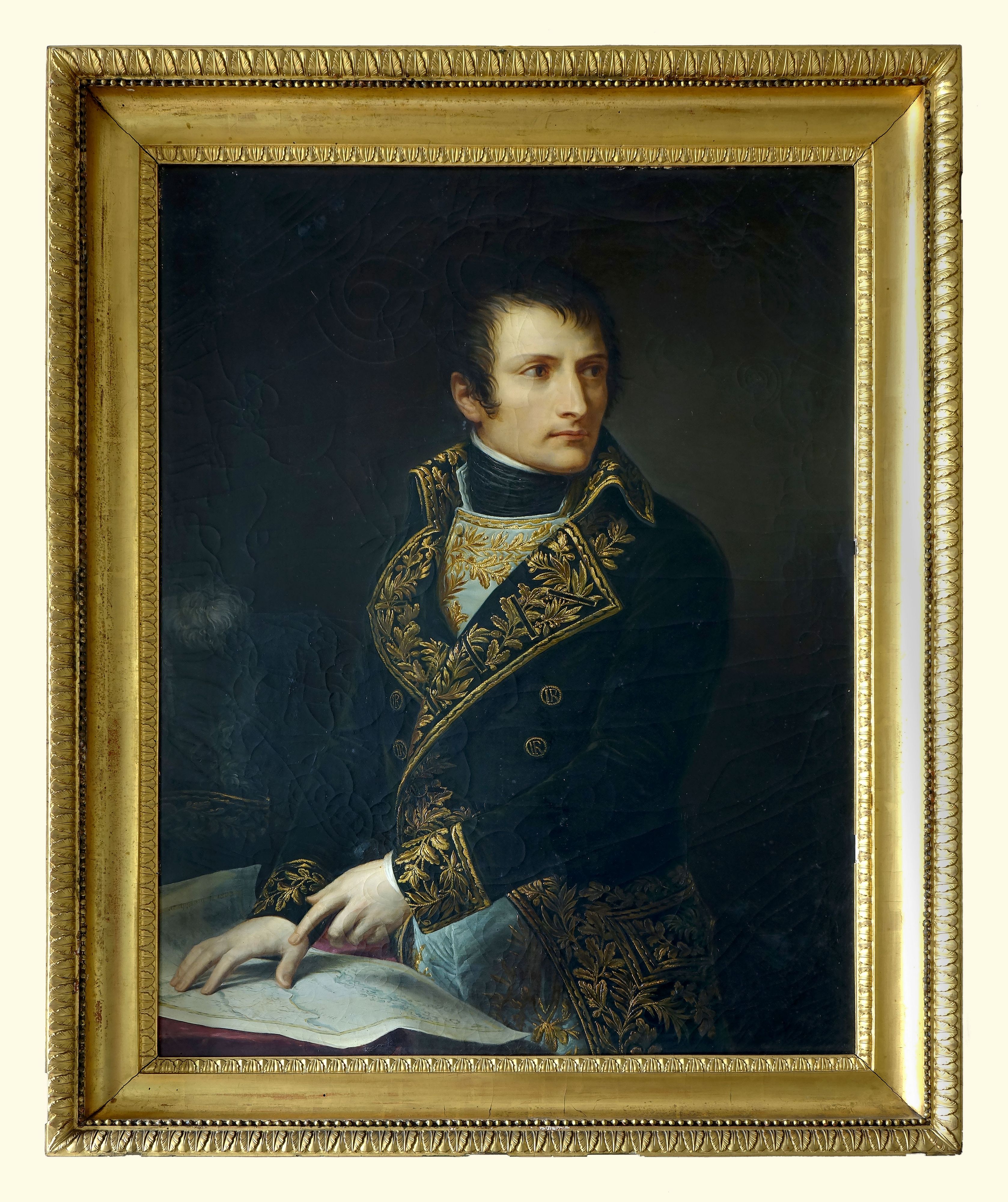 Andrea Appiani, Napoleone presidente della Repubblica Italiana, 1803 olio su tela, 100 x 70 cm - Collezione privata