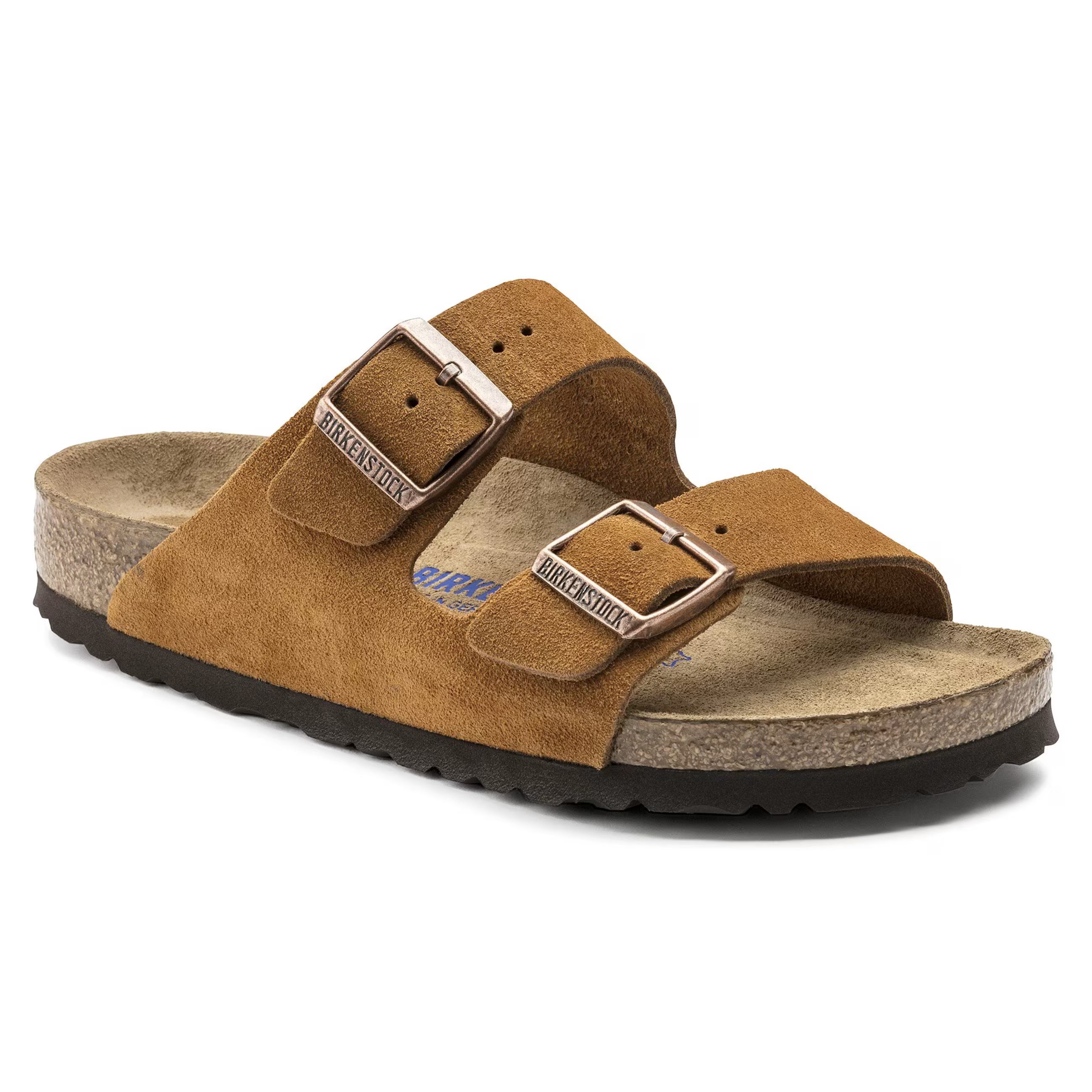 Birkenstock, Arizona plantare morbido, Pelle scamosciata, Mink
Credit:  www.birkenstock.com