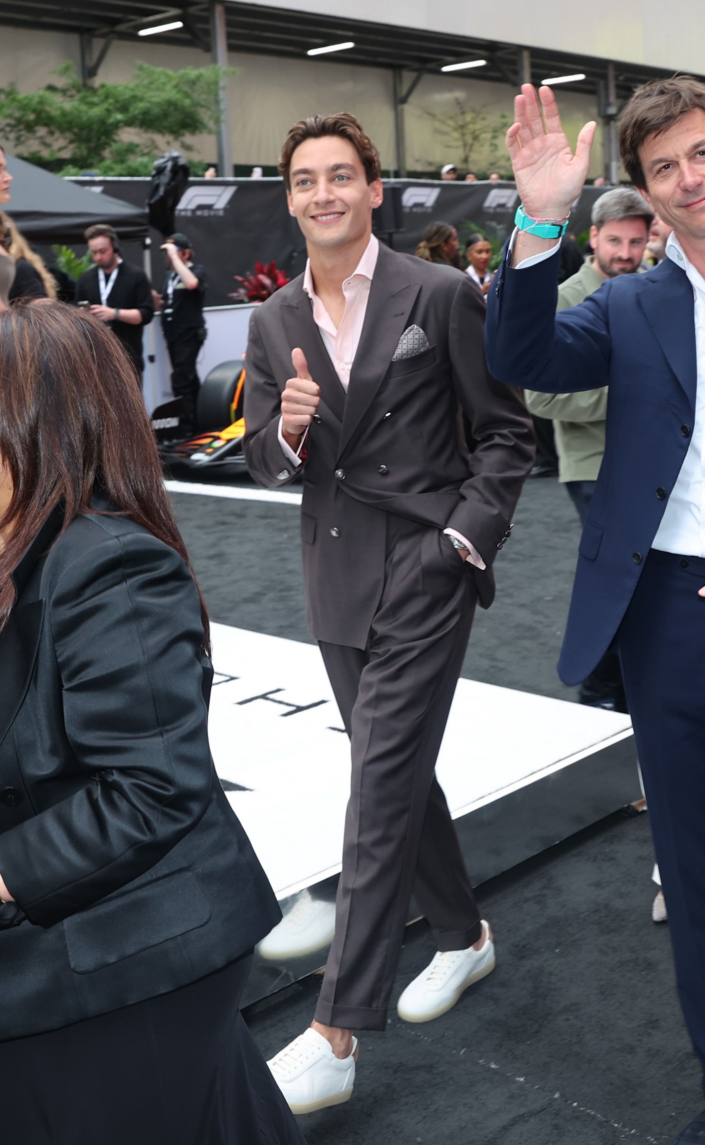 George Russell, pilota della Mercedes
Credit: Getty Images
