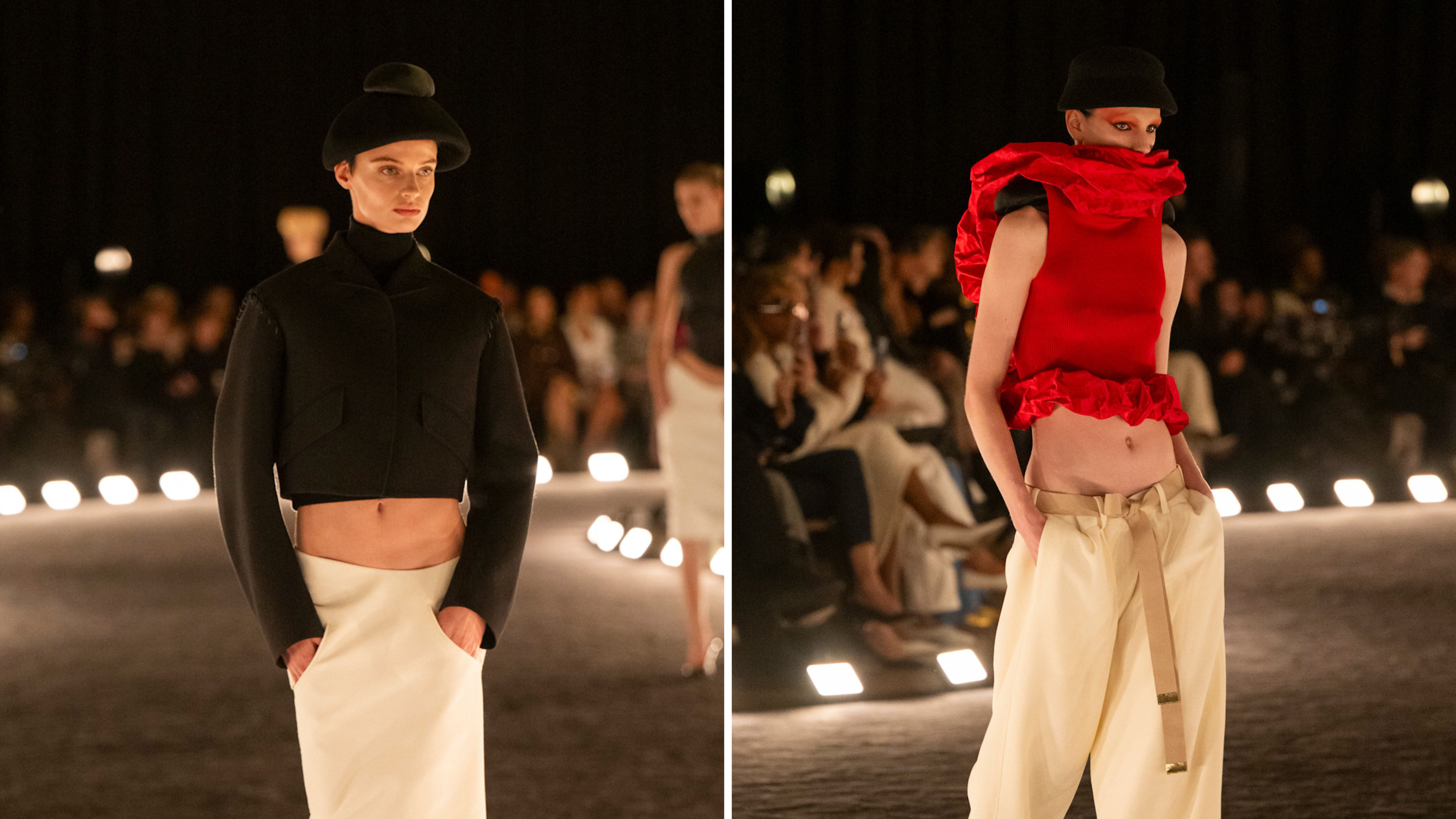 Dalla sfilata di Schiaparelli SS26; Paris Fashion Week - Credits: Launchmetrics.com/Spotlight