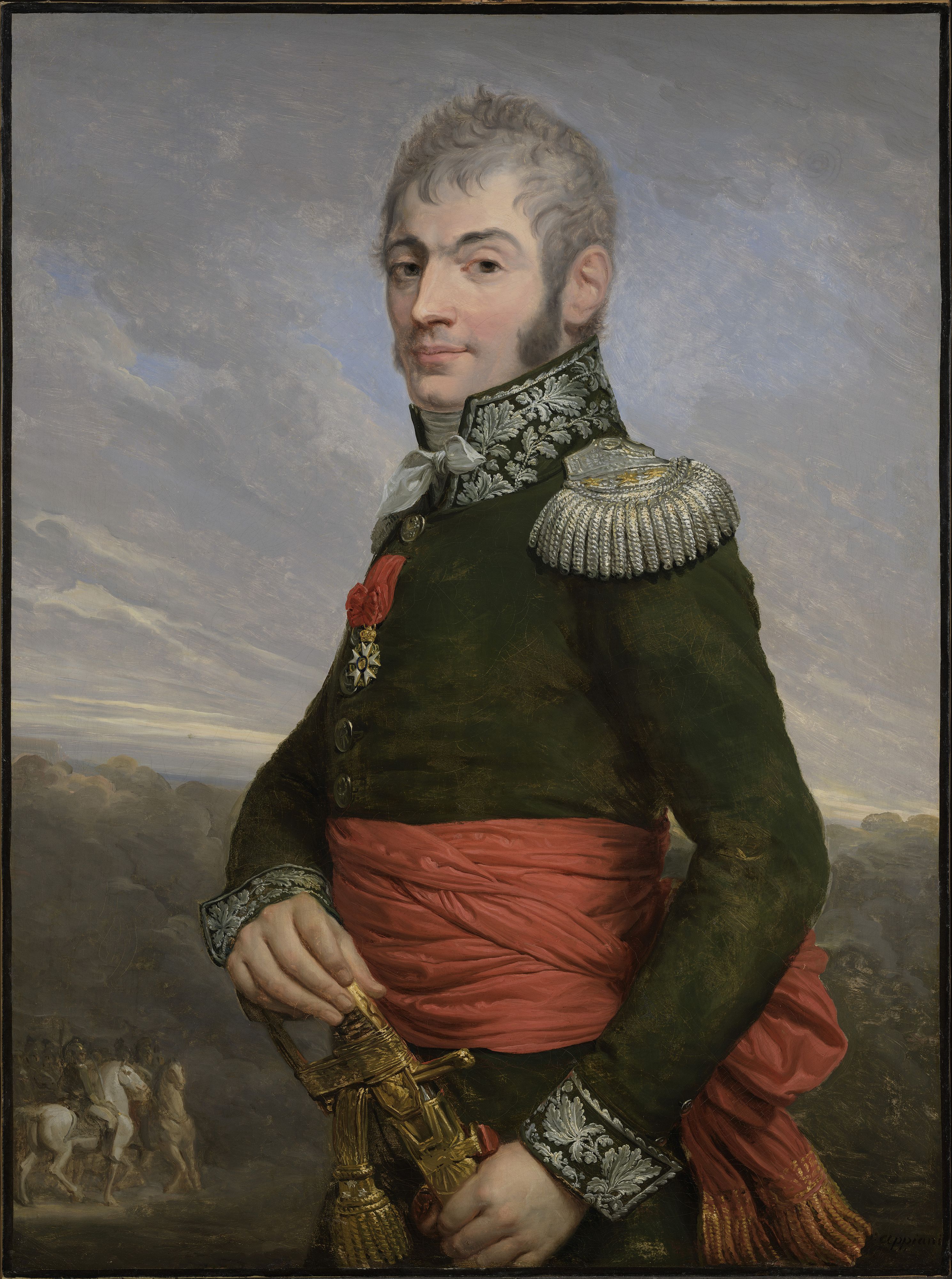 Andrea Appiani, Ritratto del marchese Alessandro Trivulzio ministro della Guerra della Repubblica Italiana, 1803-1804, olio su tela, 98 x 73 cm - Milano, Fondazione Trivulzio