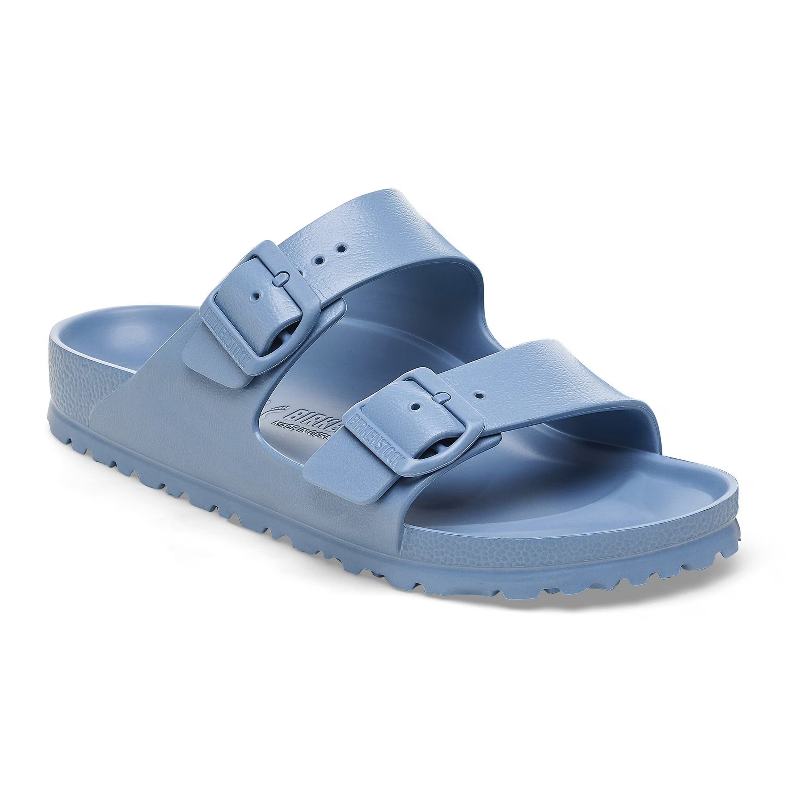 Birkenstock, Arizona, EVA, Elemental Blue
Credit: www.birkenstock.com