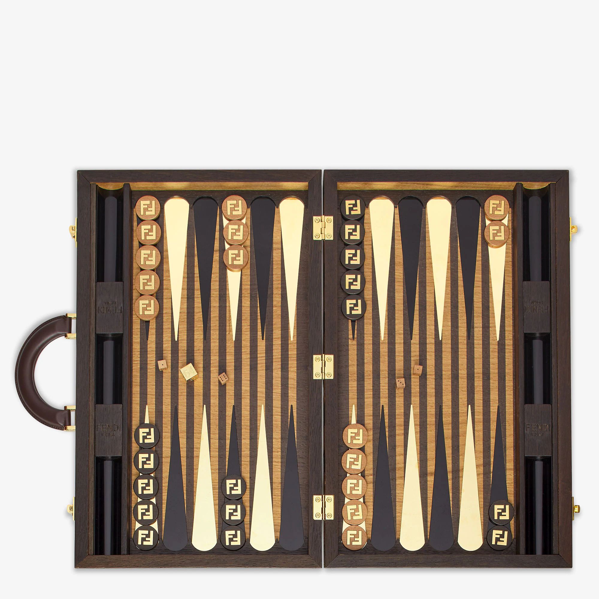 Set Backgammon Fendi Roma Large; Fendi - Credits: www.fendi.com