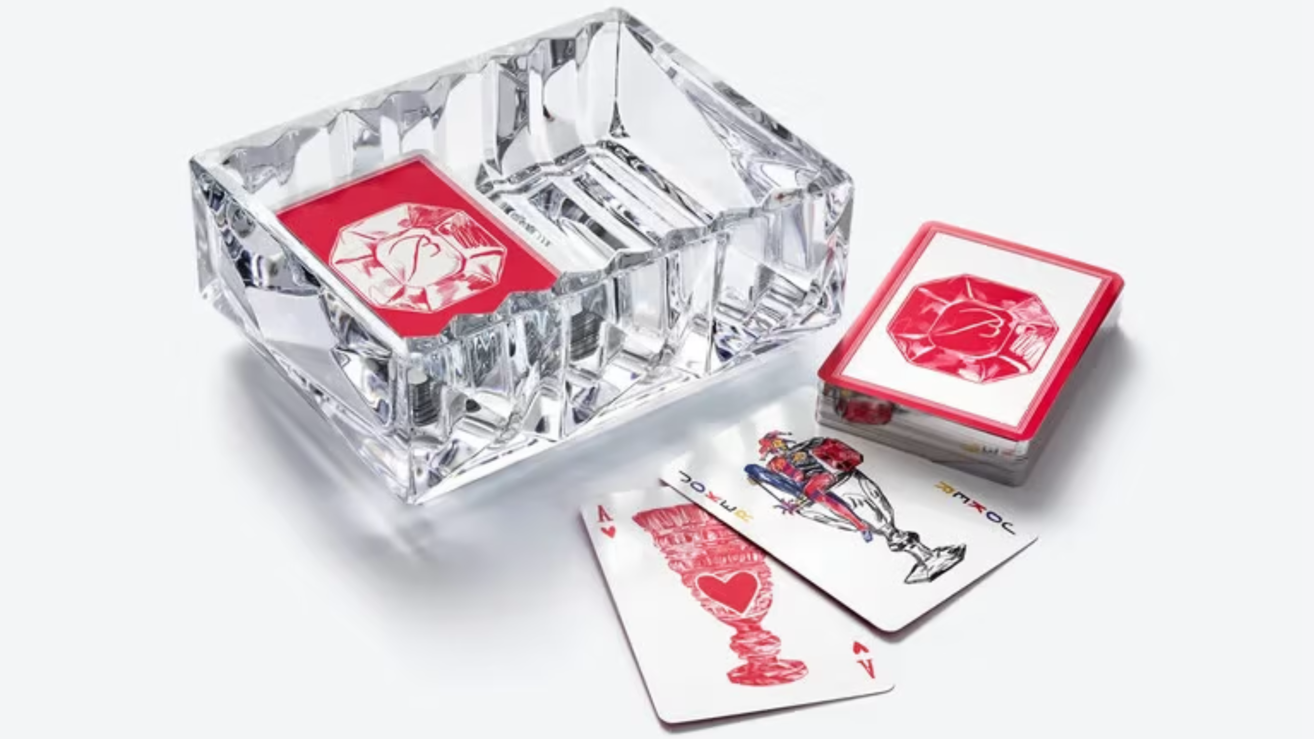 Carte da poker &amp; louxor vide-poche; Baccarat - Credits: www.baccarat.com