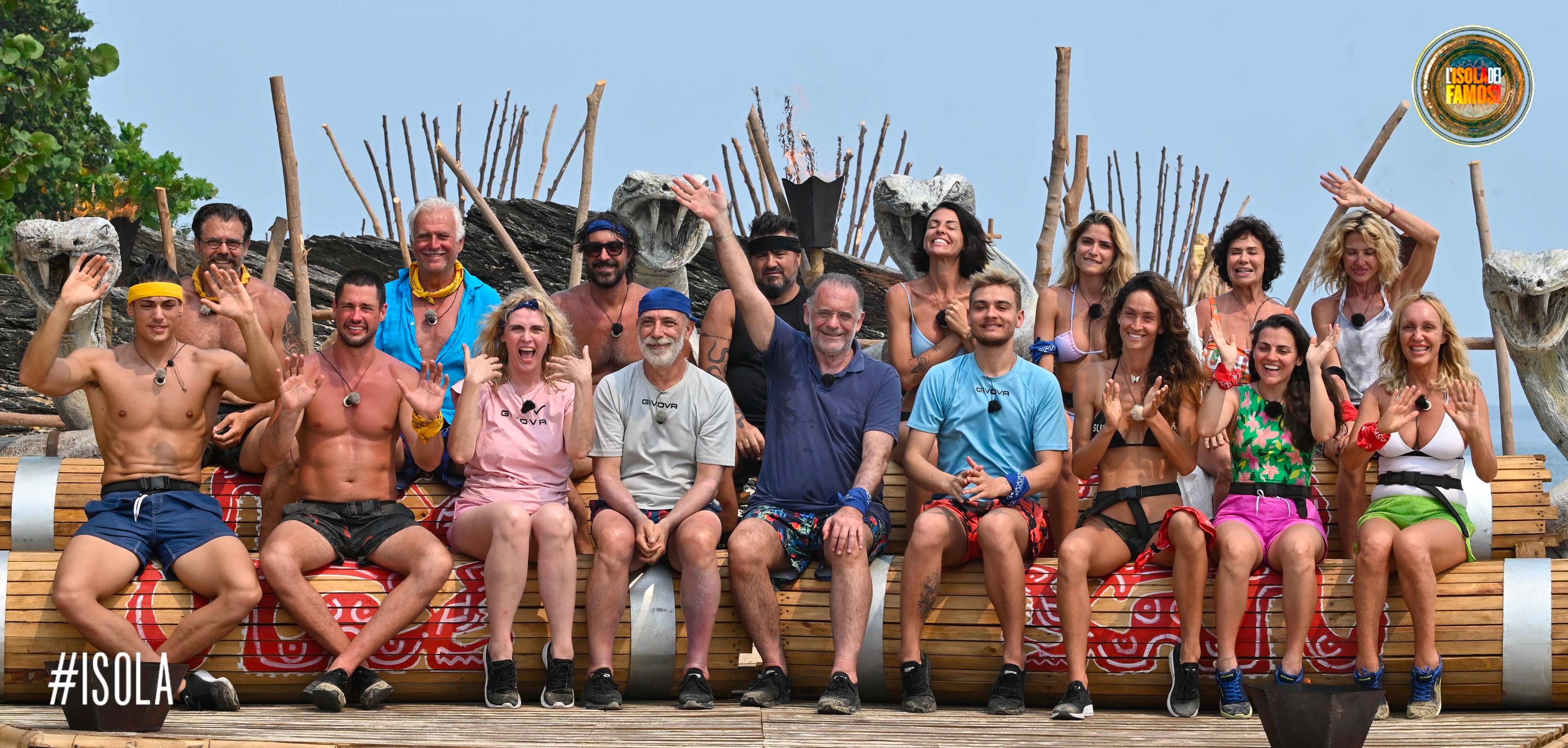 I nostri Naufraghi carichissimi per la seconda puntata dell'Isola dei famosi