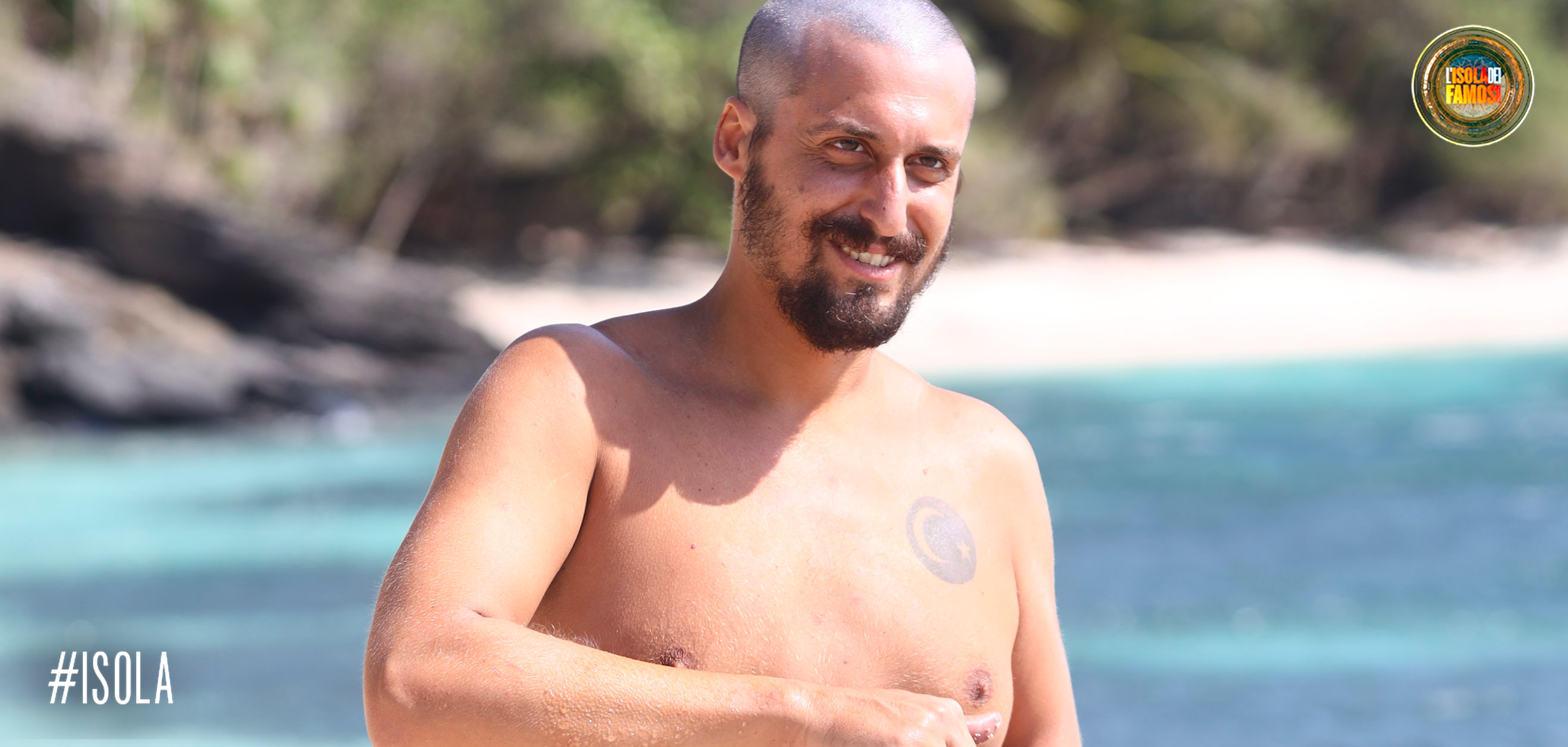 Edoardo Franco si sta abituando al nuovo look.