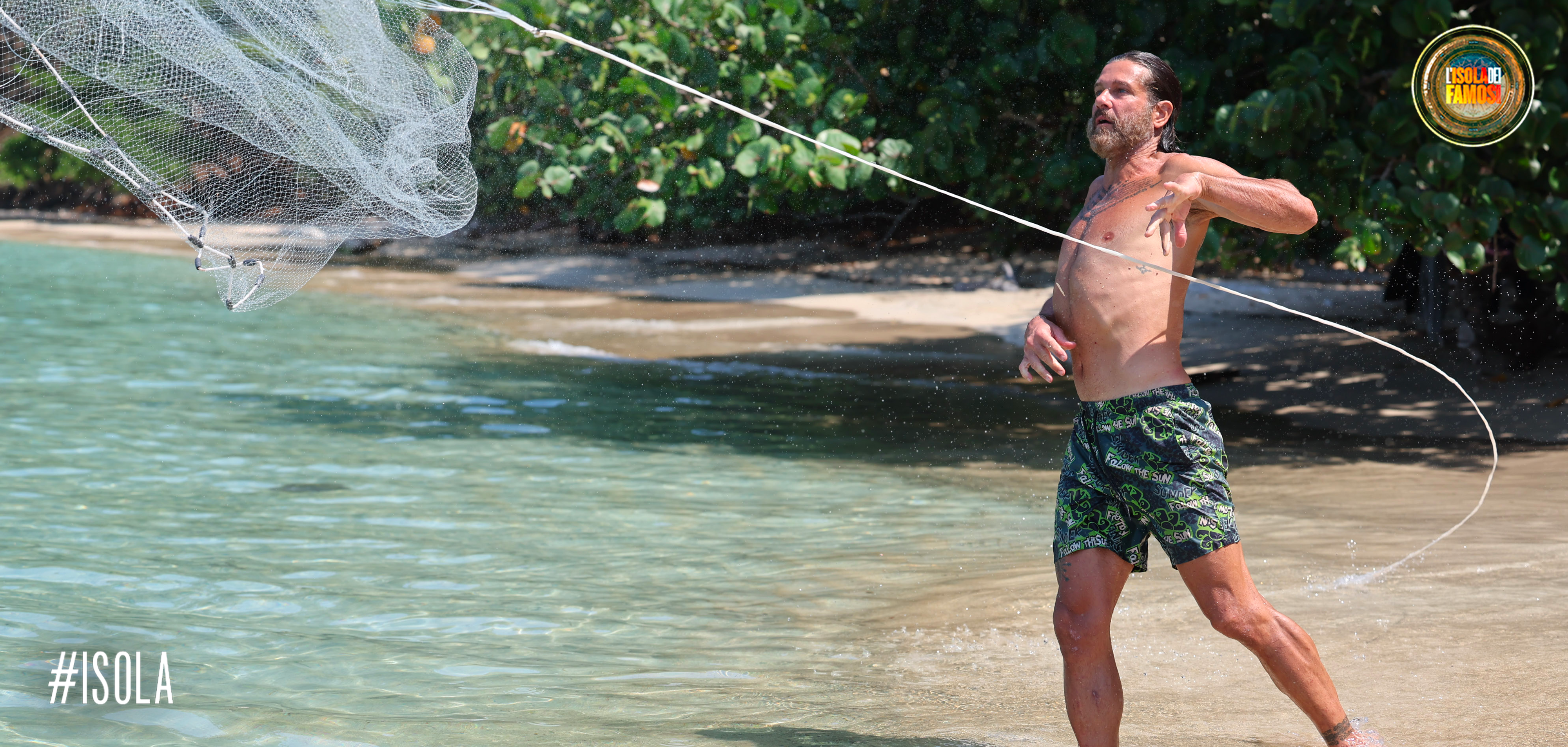 Edoardo Stoppa si è specializzato nella pesca.