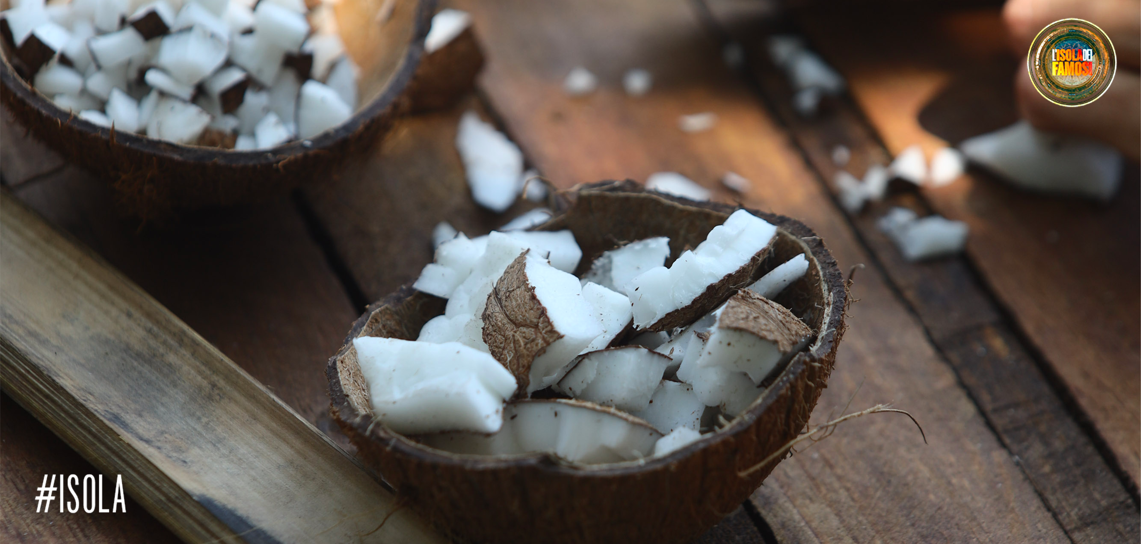 Un bel pranzetto a base di cocco!