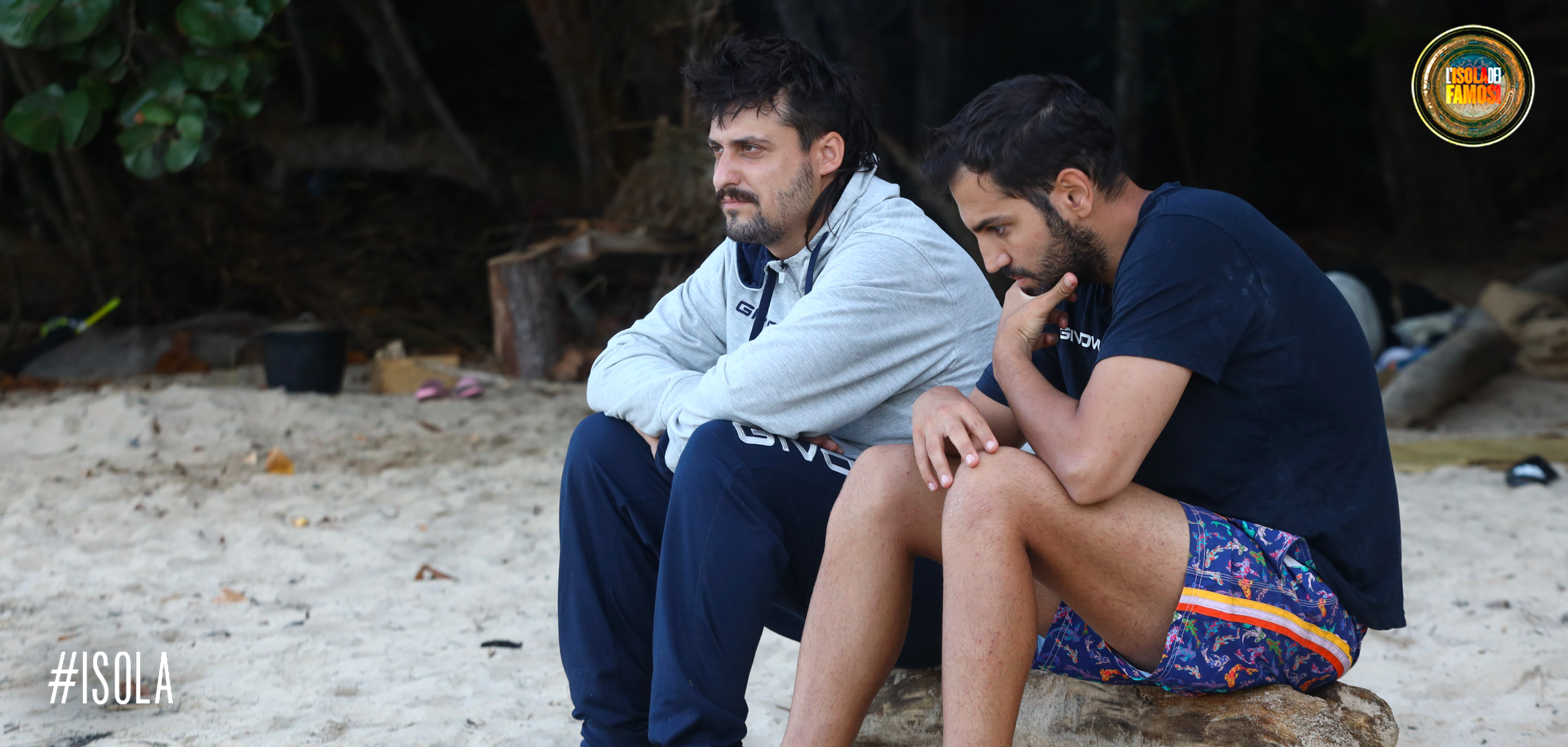 Edoardo Franco ed Aras sono pensierosi...