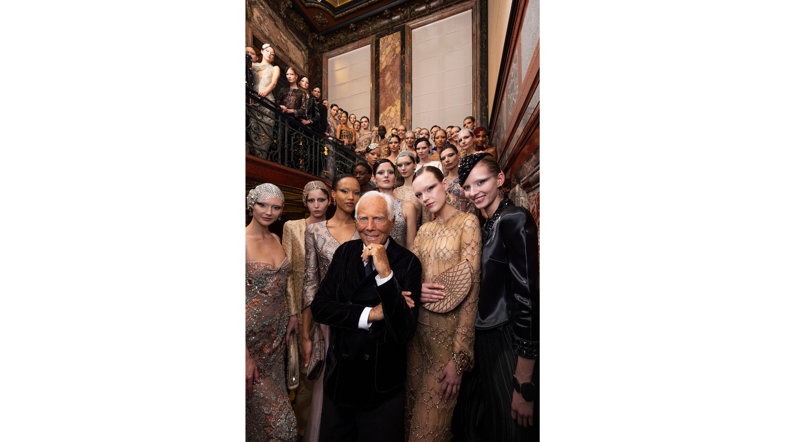 Giorgio Armani Priveě Primavera Estate 2025 
Photocredit: SGP