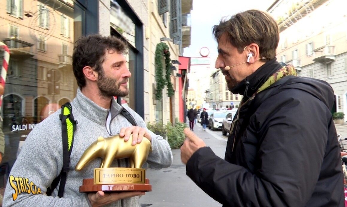 Tapiro d'oro a Stefano De Martino