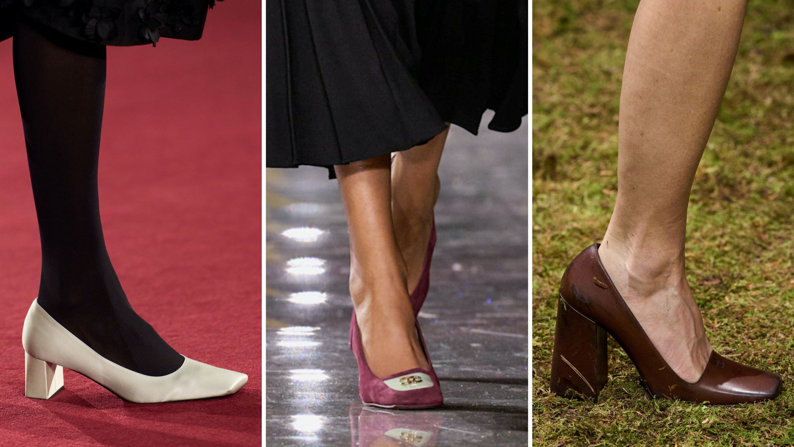Sfilate FW26: da sinistra Michael Kors; Chanel; Miu Miu - Credits: Launchmetrics.com/Spotlight
