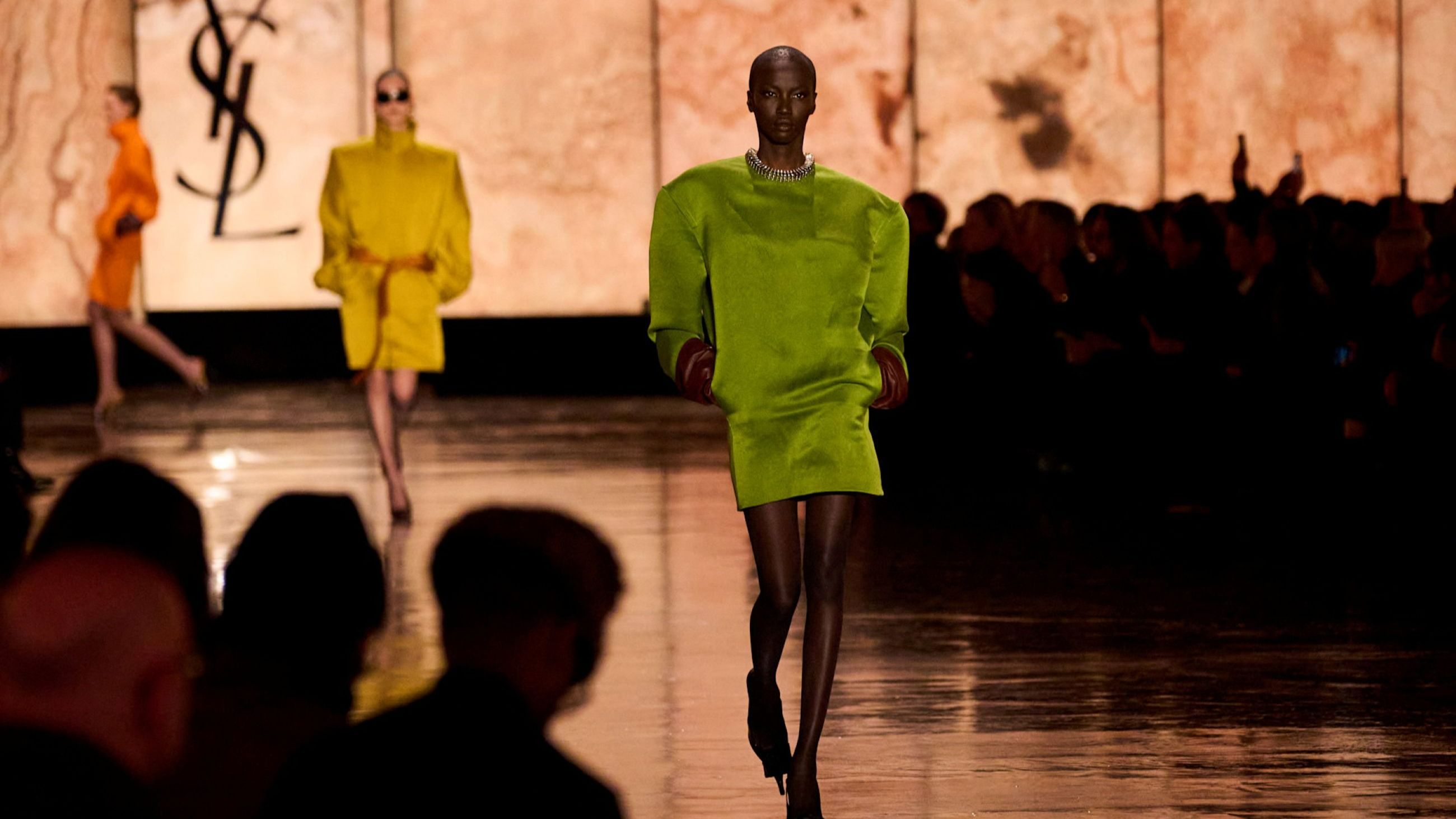 Saint Laurent FW25 - Credits Launchmetrics.com/Spotlight