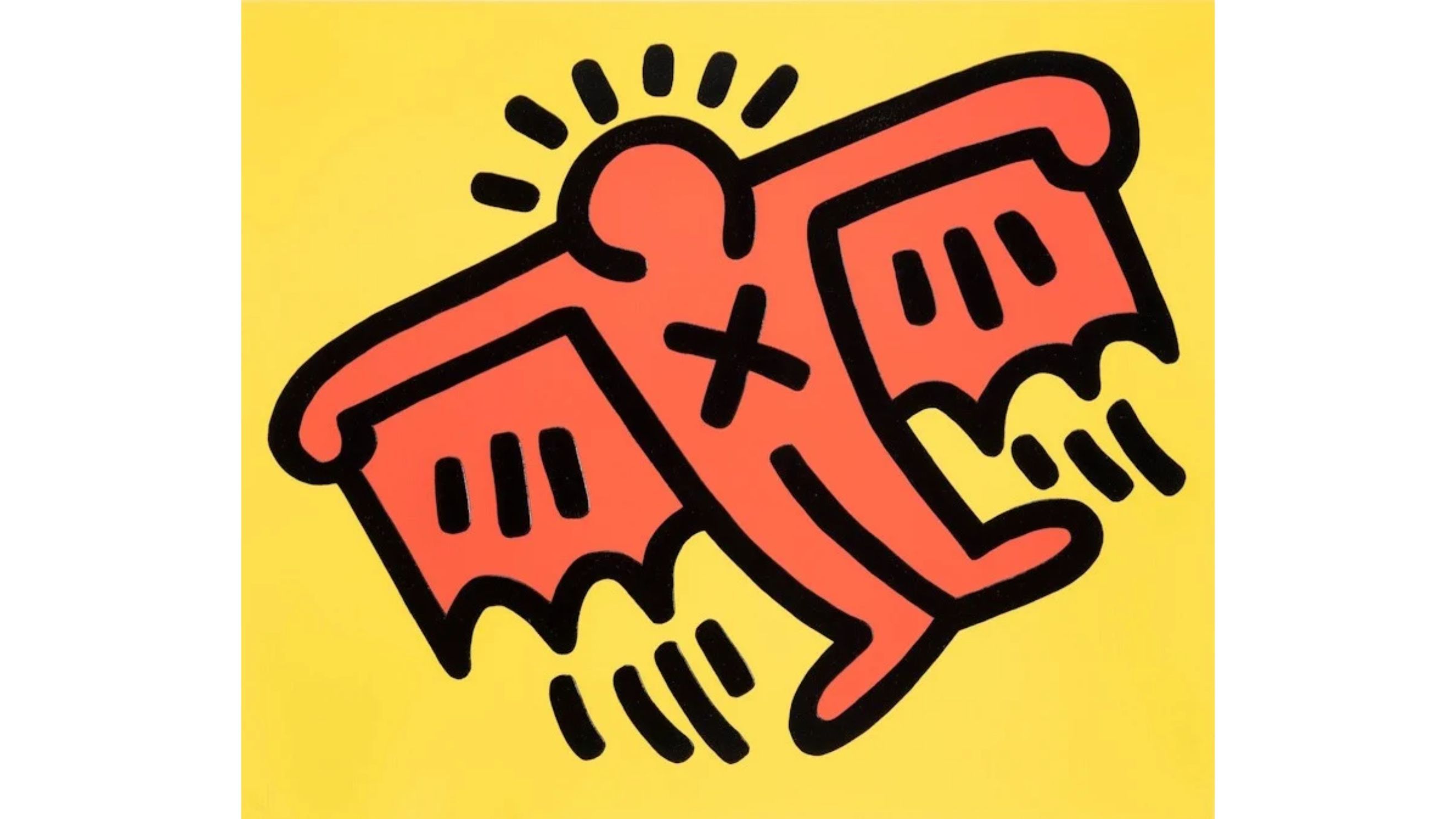 Keith Haring Icons © Keith Haring Foundation Courtesy of Nakamura Keith Haring Collection 800 - Courtesy Press Office 