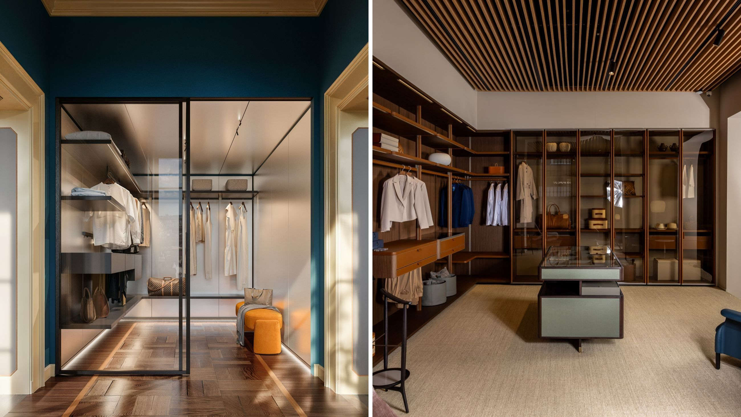 Da sinistra Doxa di Tomasella, Senzafine di Poliform, No–Wall House di Caccaro - Credits: da sinistra Tomasella, Poliform, Caccaro 